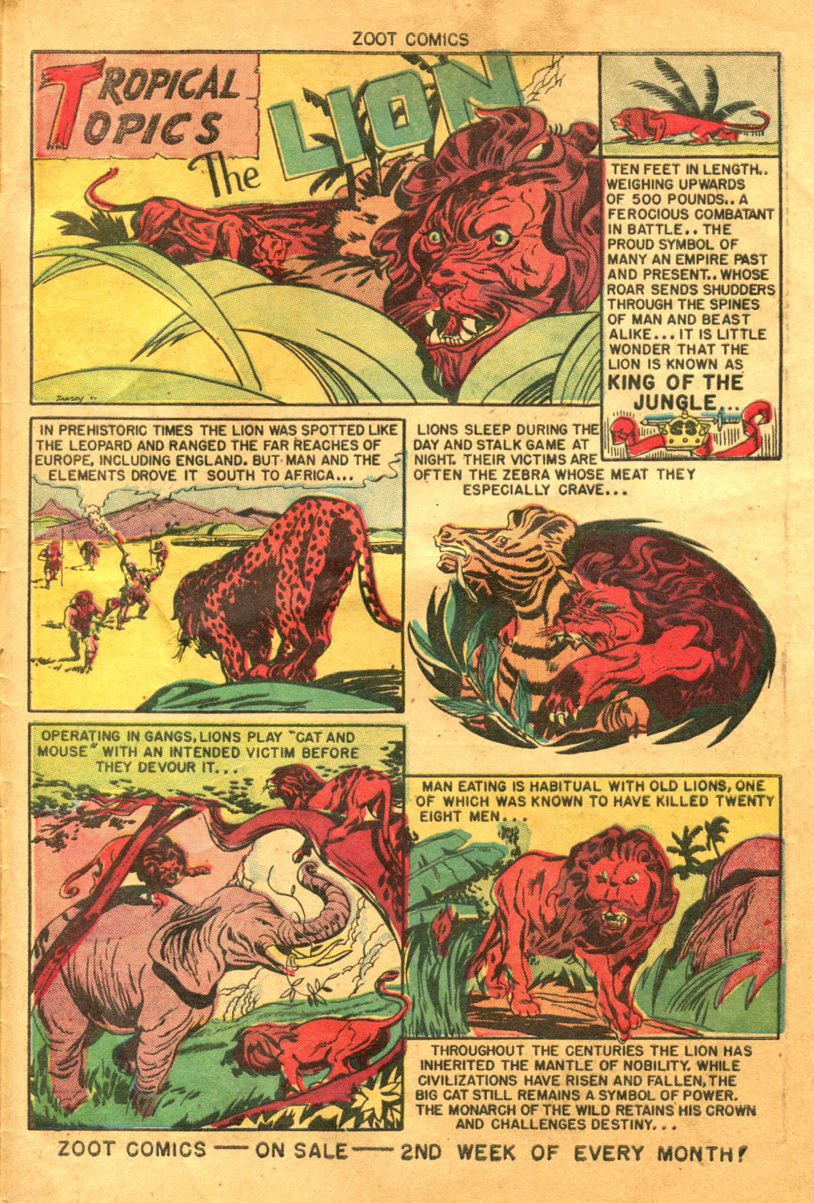 Read online Zoot Comics comic -  Issue #12 - 36