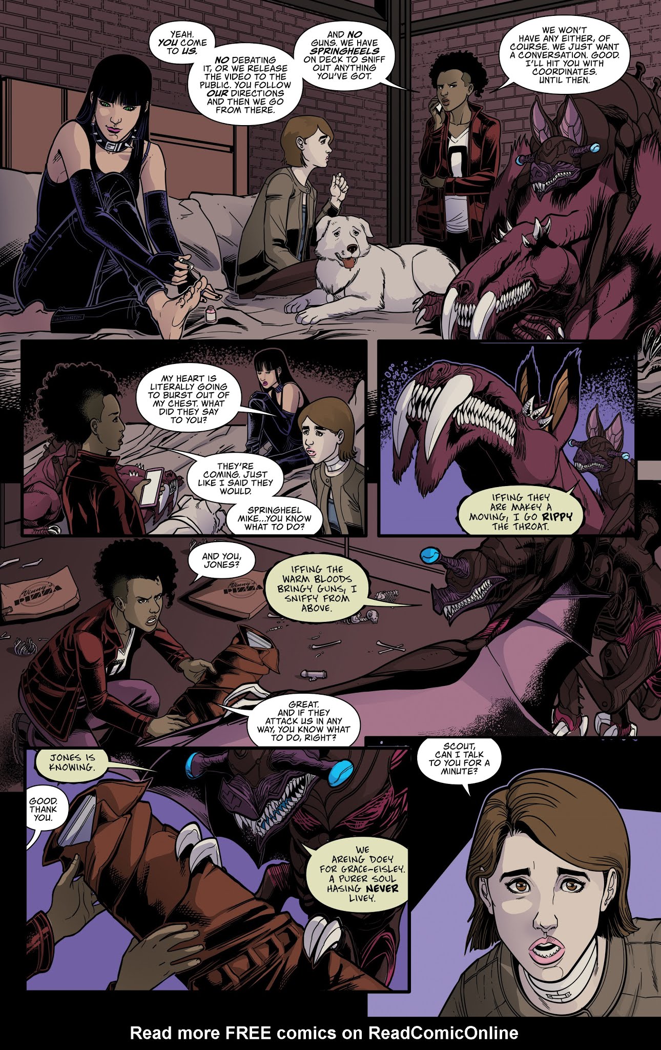 Read online Breathless comic -  Issue #4 - 9