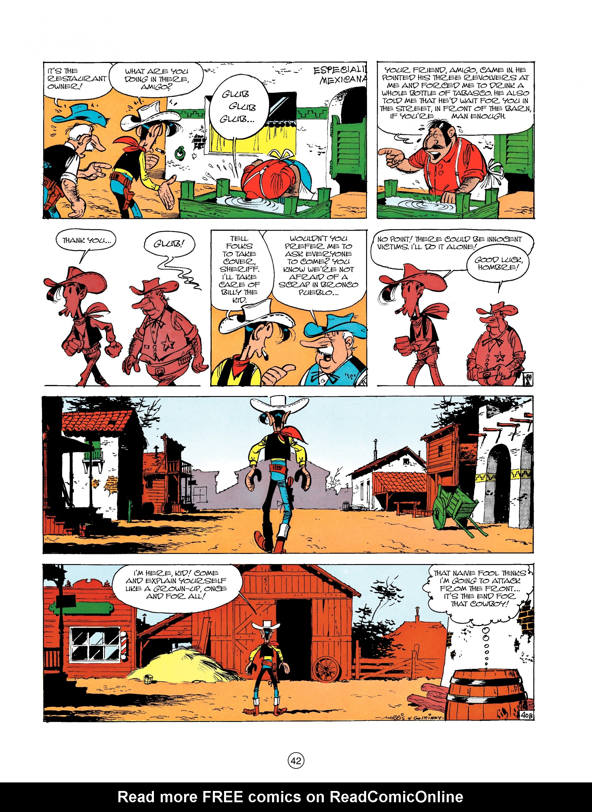 Read online A Lucky Luke Adventure comic -  Issue #18 - 42