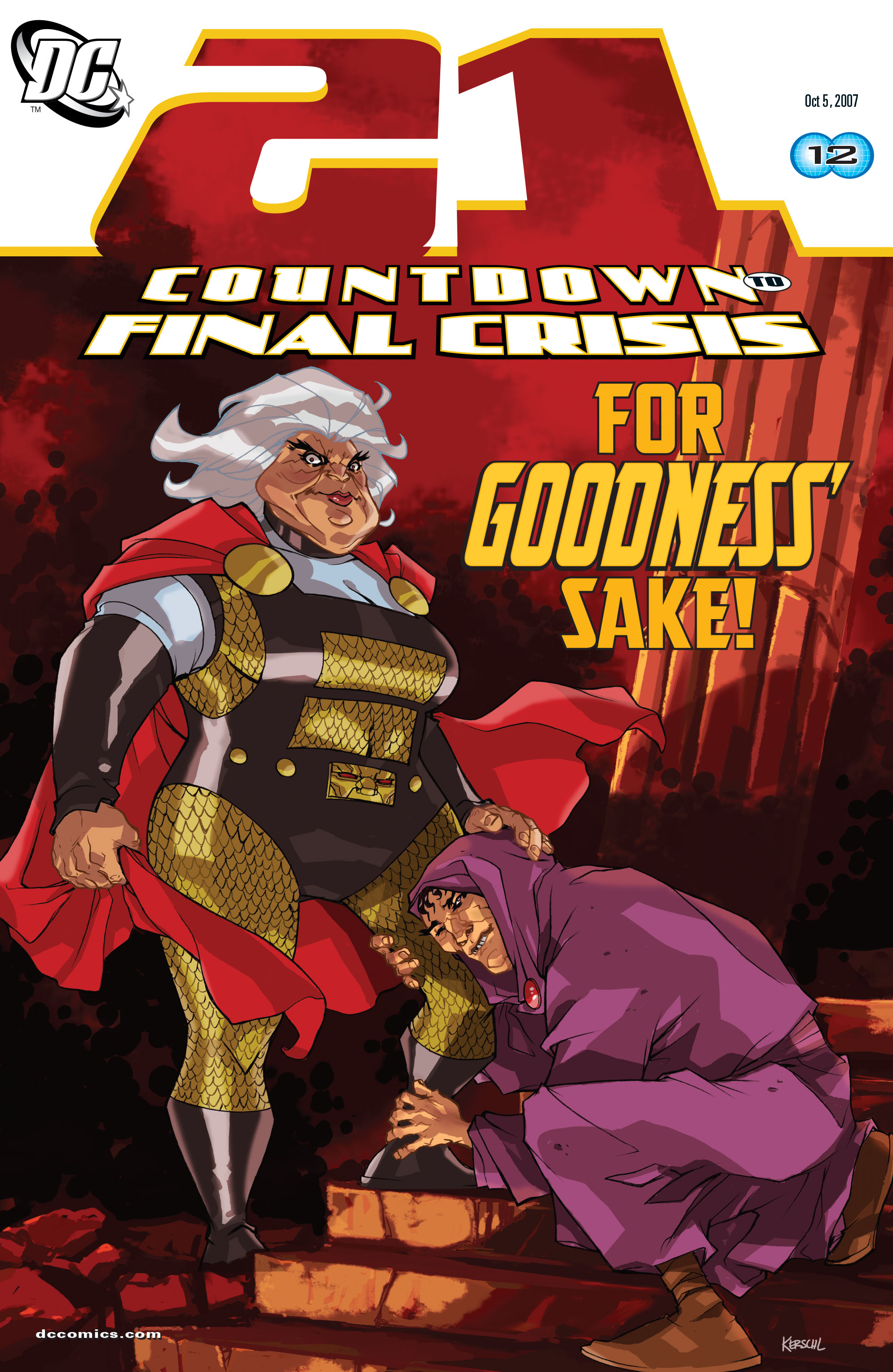 Read online Countdown (2007) comic -  Issue #21 - 1