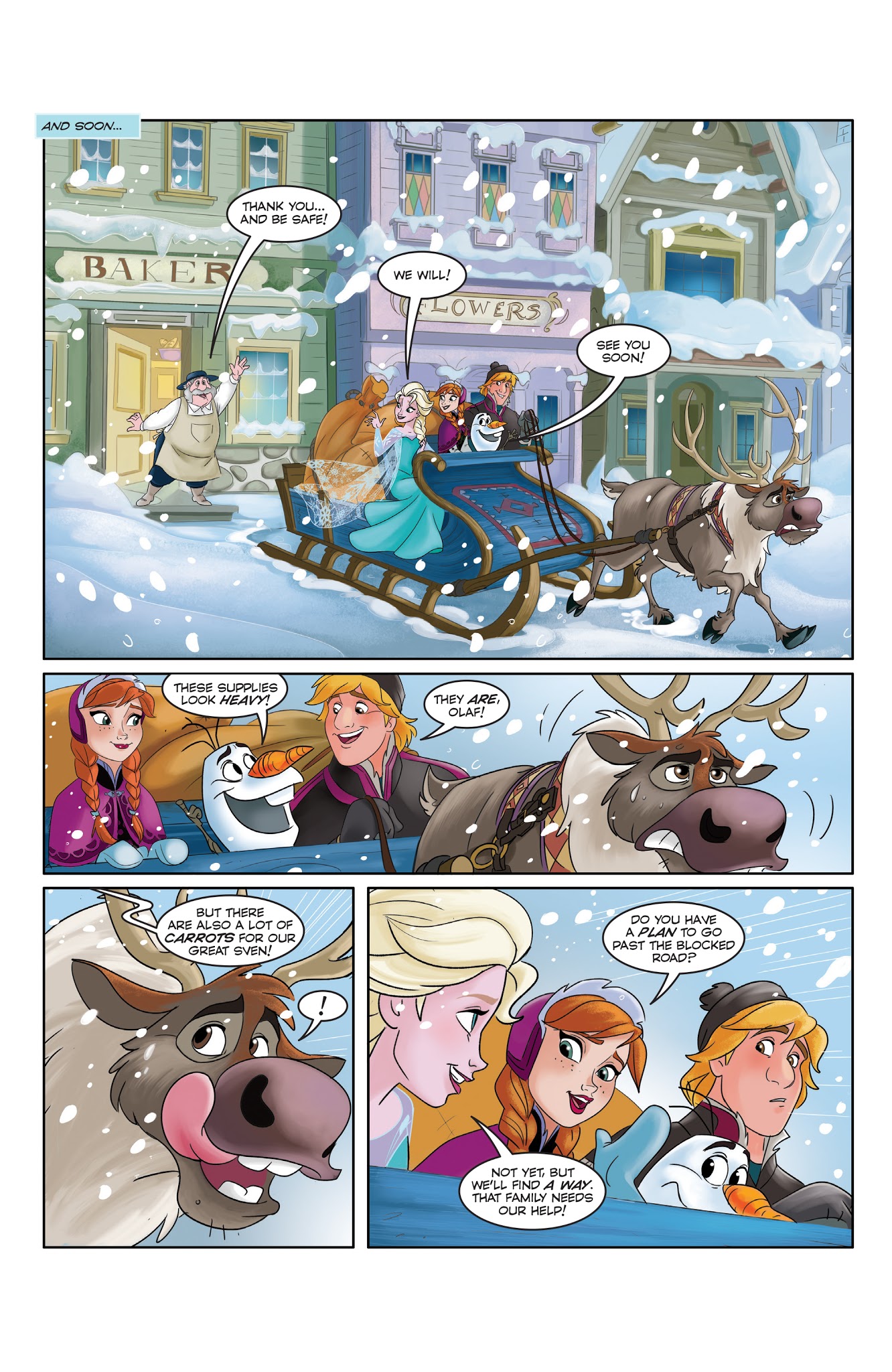 Read online Disney Frozen comic -  Issue #3 - 27