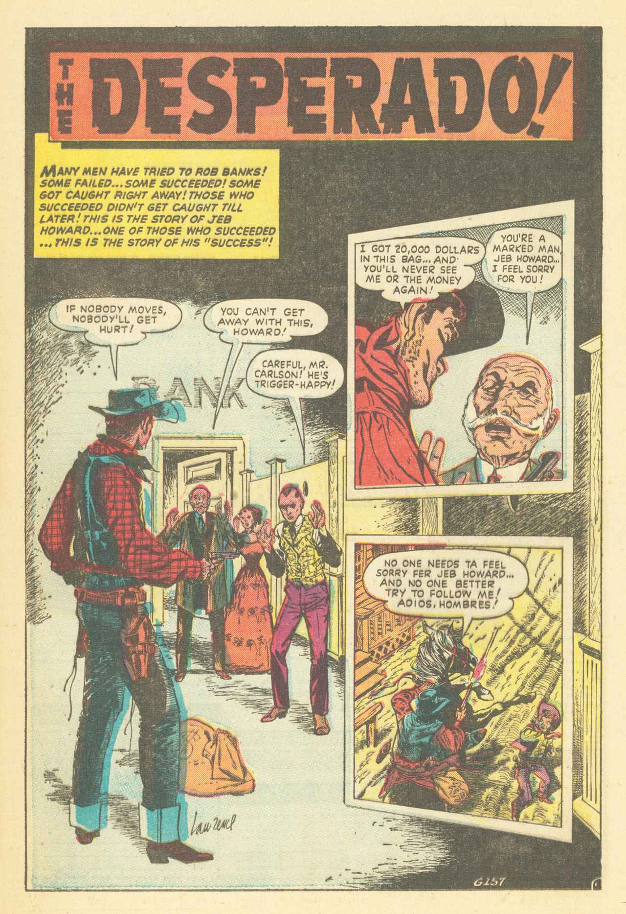 Read online Western Tales of Black Rider comic -  Issue #30 - 20