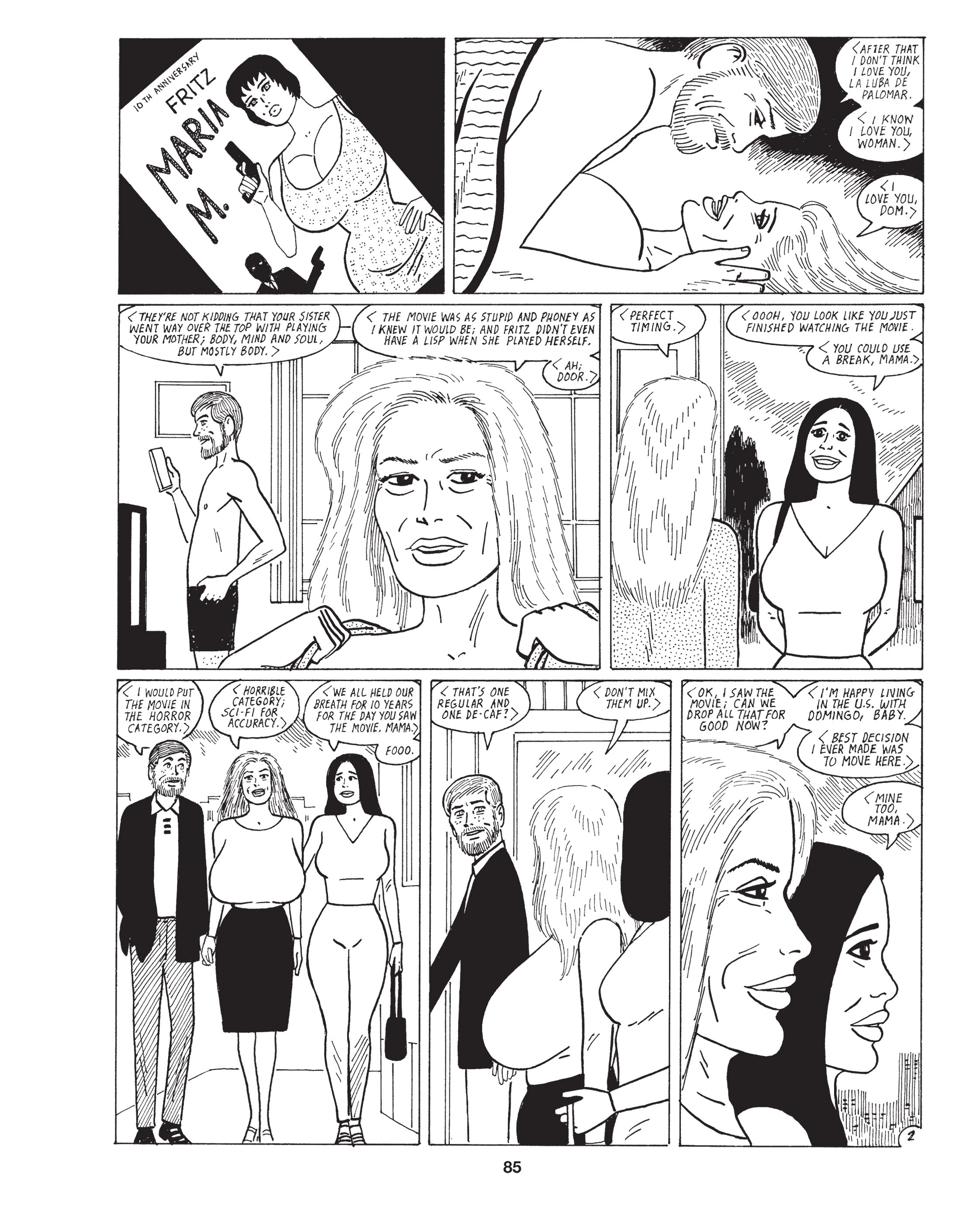 Read online Love and Rockets: New Stories comic -  Issue #6 - 87