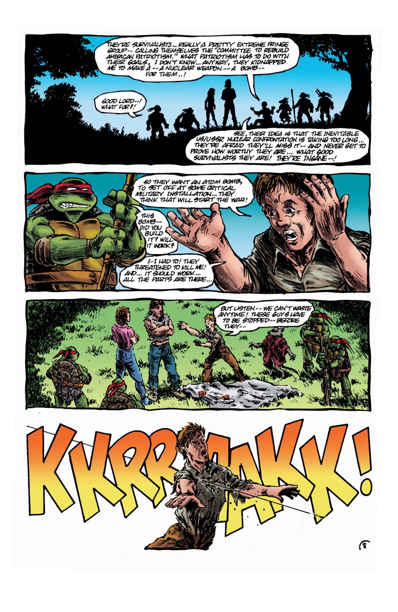 Read online Teenage Mutant Ninja Turtles Color Classics (2013) comic -  Issue #1 - 9