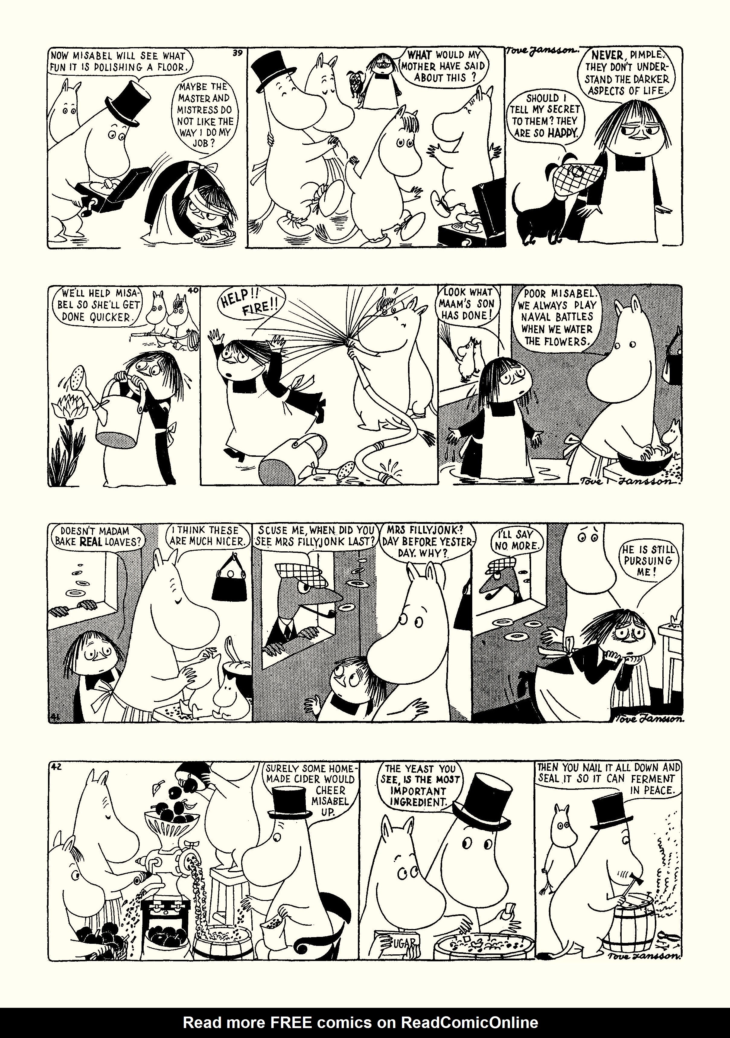 Read online Moomin: The Complete Tove Jansson Comic Strip comic -  Issue # TPB 2 - 37