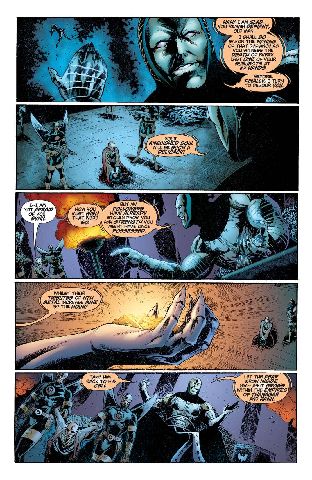 Read online Rann/Thanagar War comic -  Issue #4 - 19