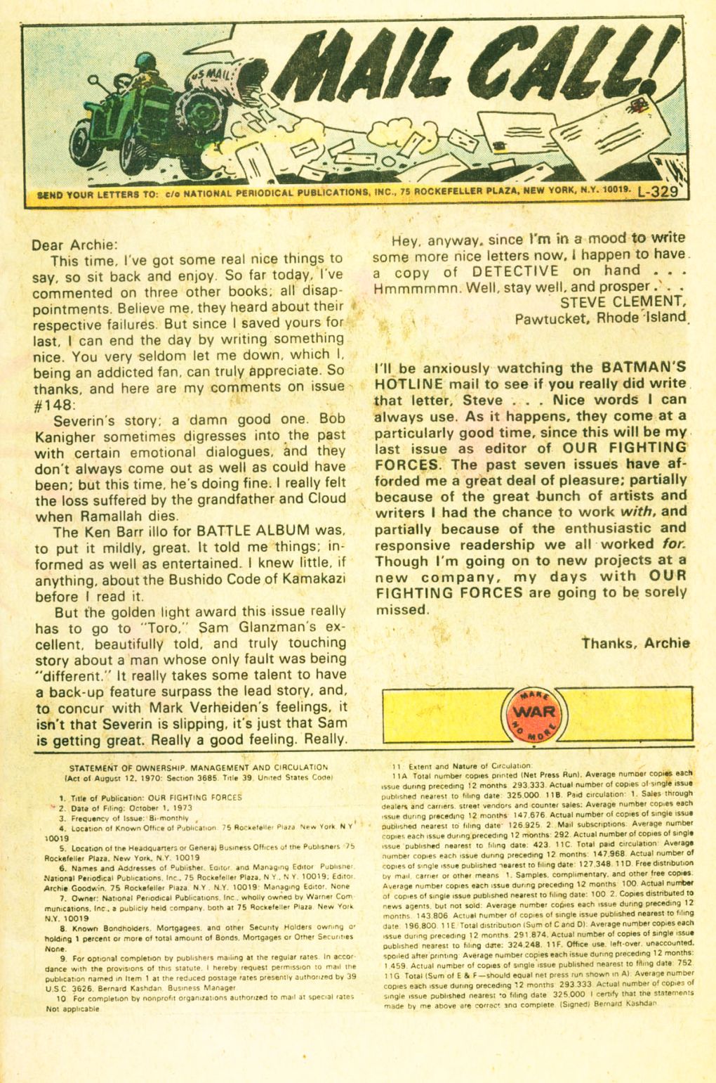 Read online Our Fighting Forces comic -  Issue #150 - 30