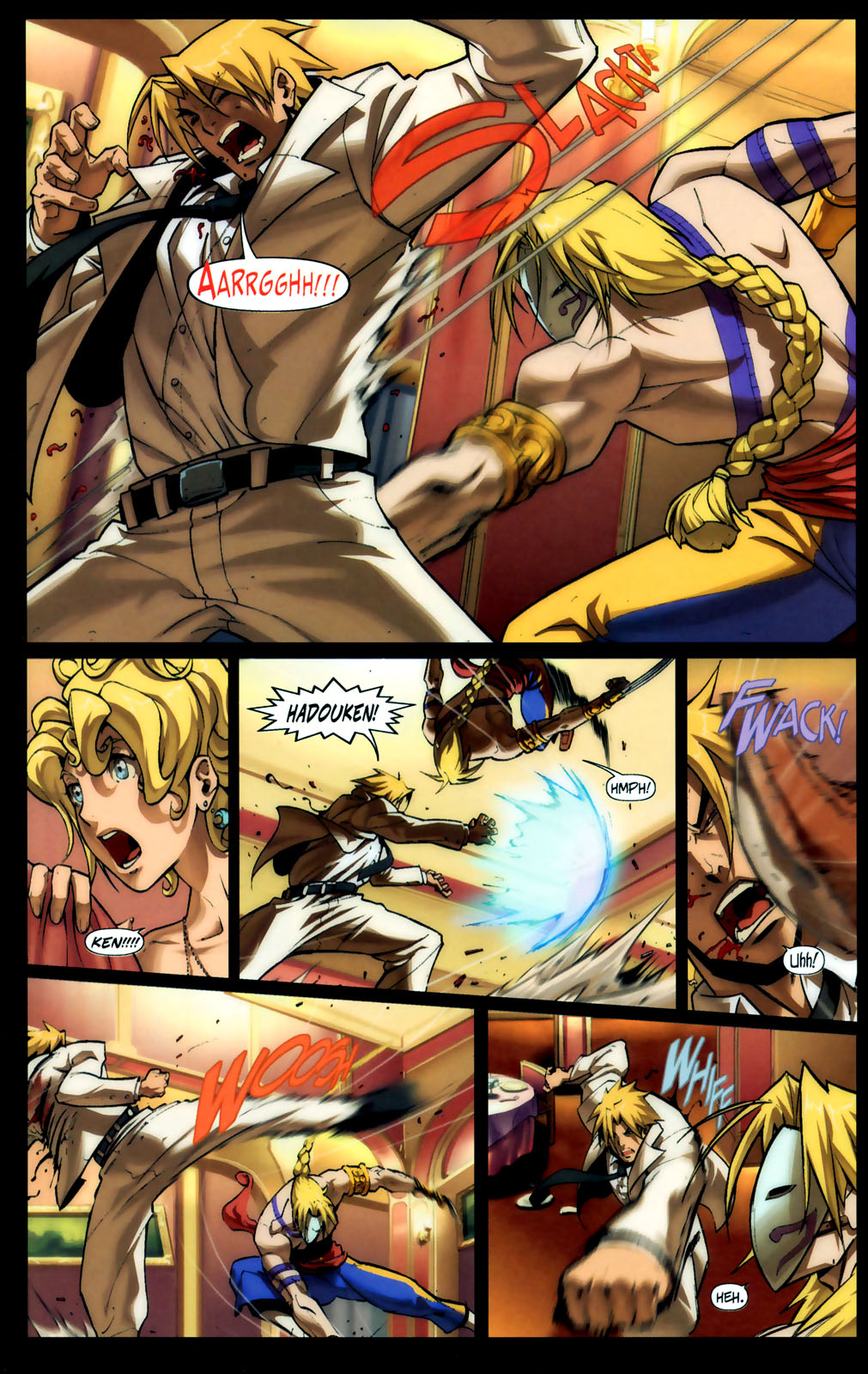 Read online Street Fighter (2003) comic -  Issue #13 - 16