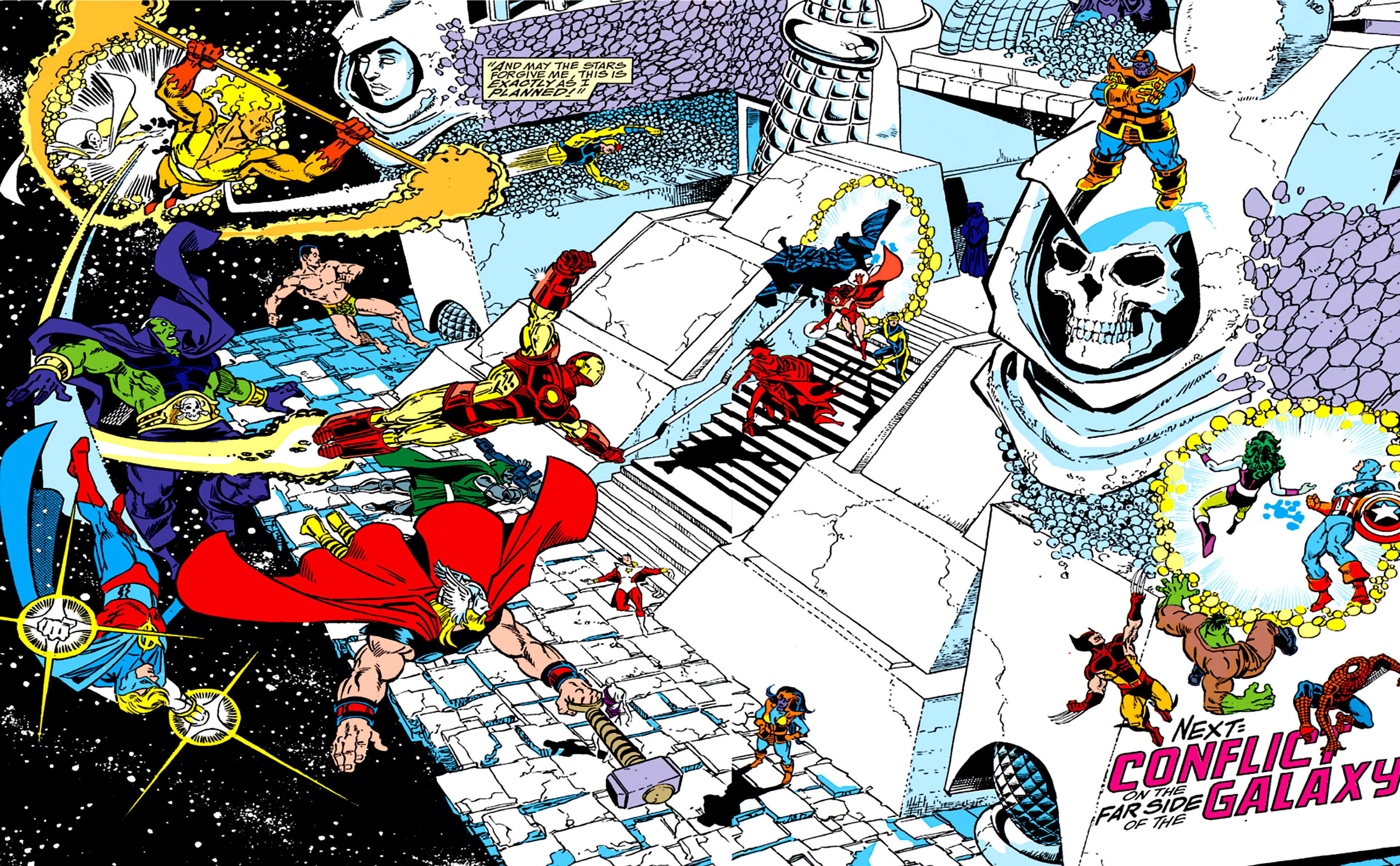Read online Infinity Gauntlet (1991) comic -  Issue #3 - 39