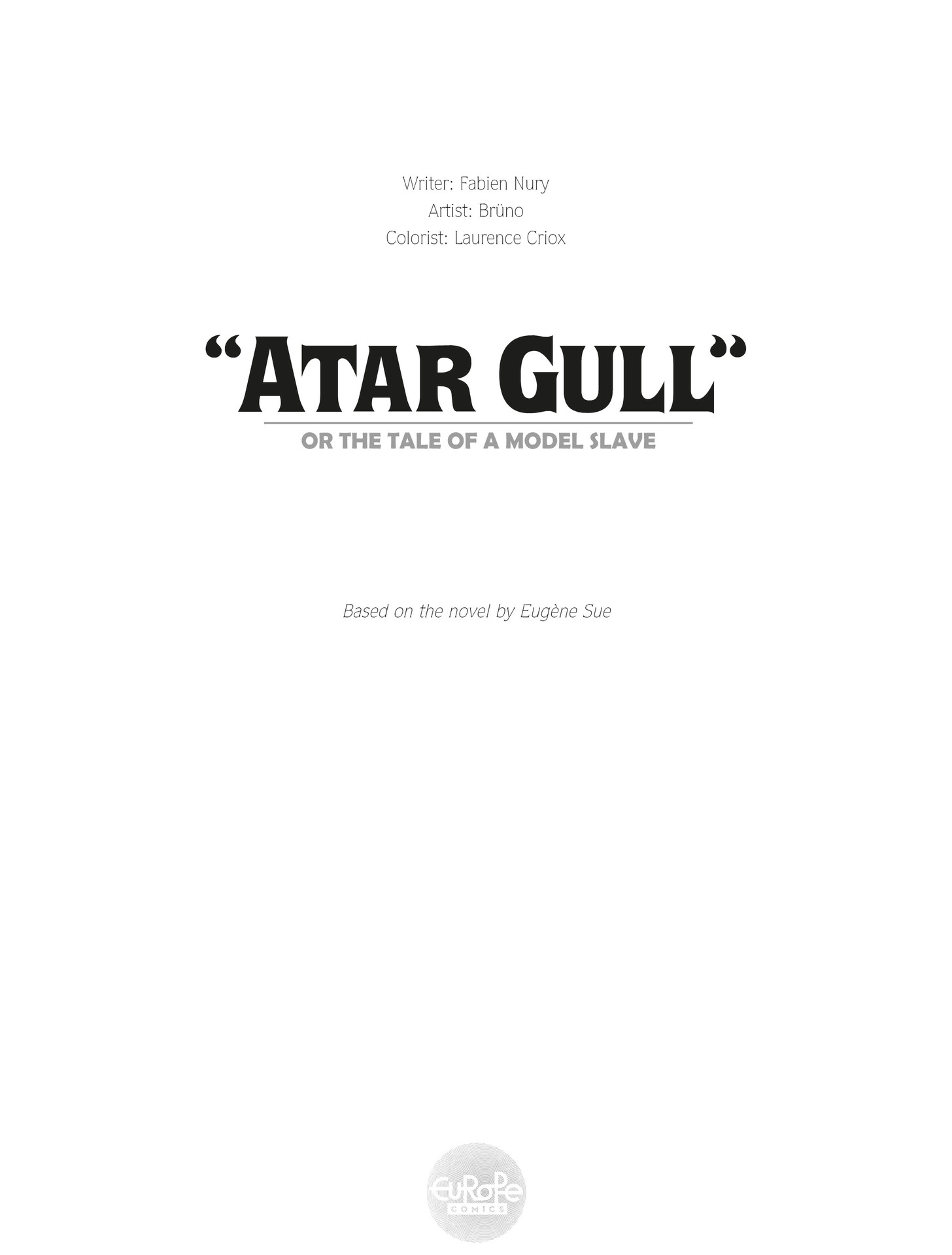 Read online Atar Gull comic -  Issue # TPB - 2