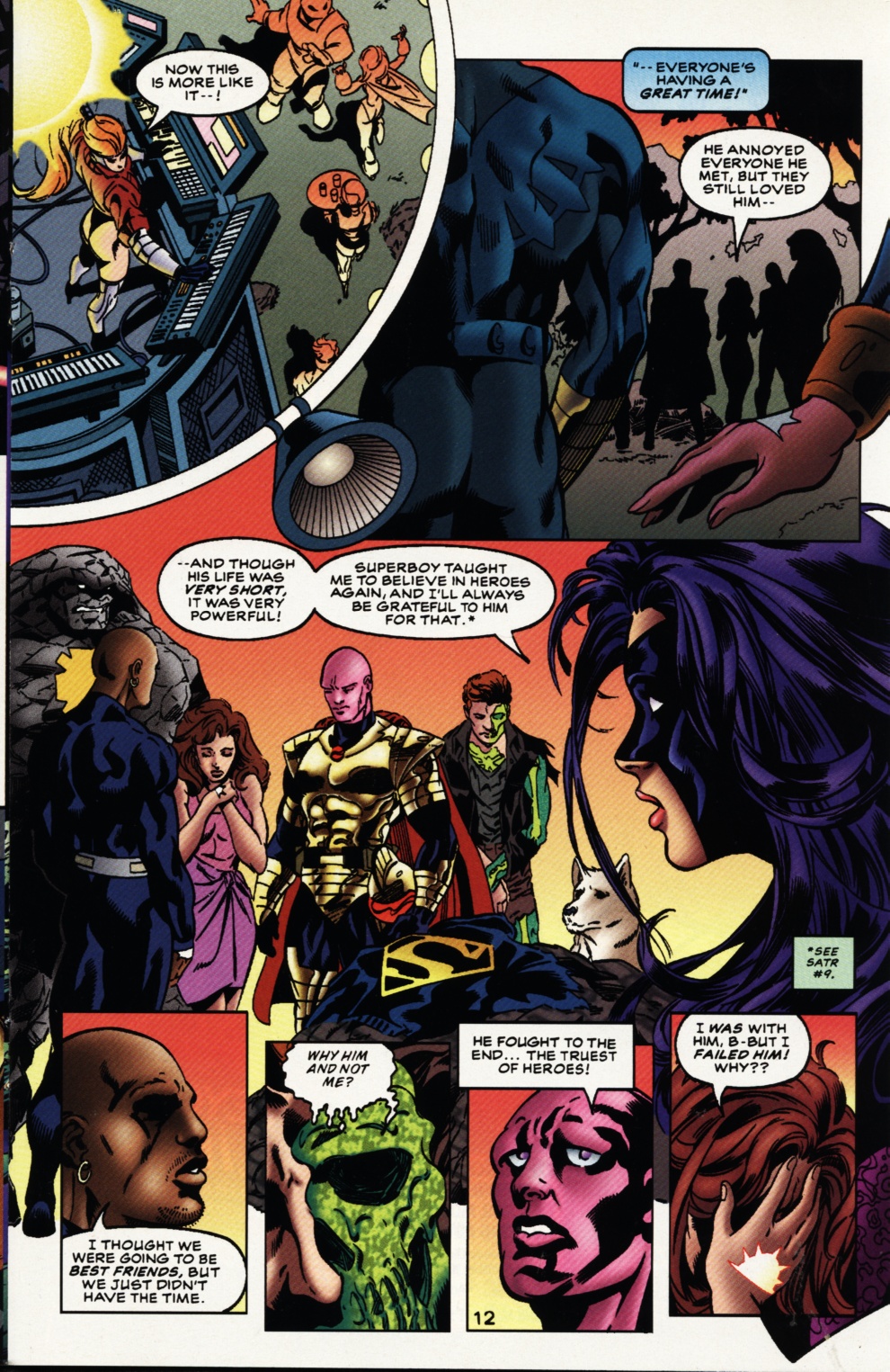 Read online Superboy & The Ravers comic -  Issue #11 - 13