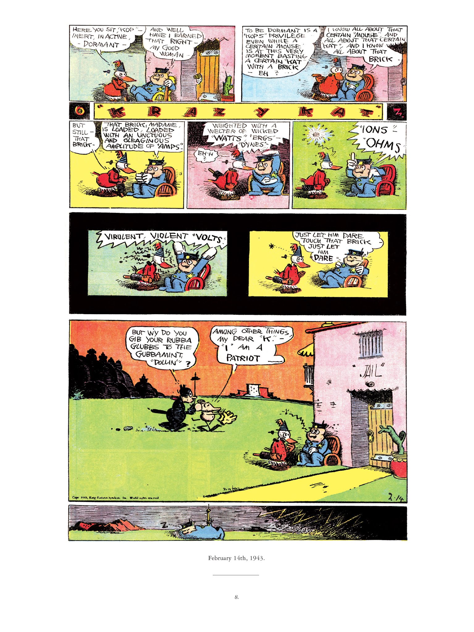 Read online Krazy & Ignatz comic -  Issue # TPB 13 - 34