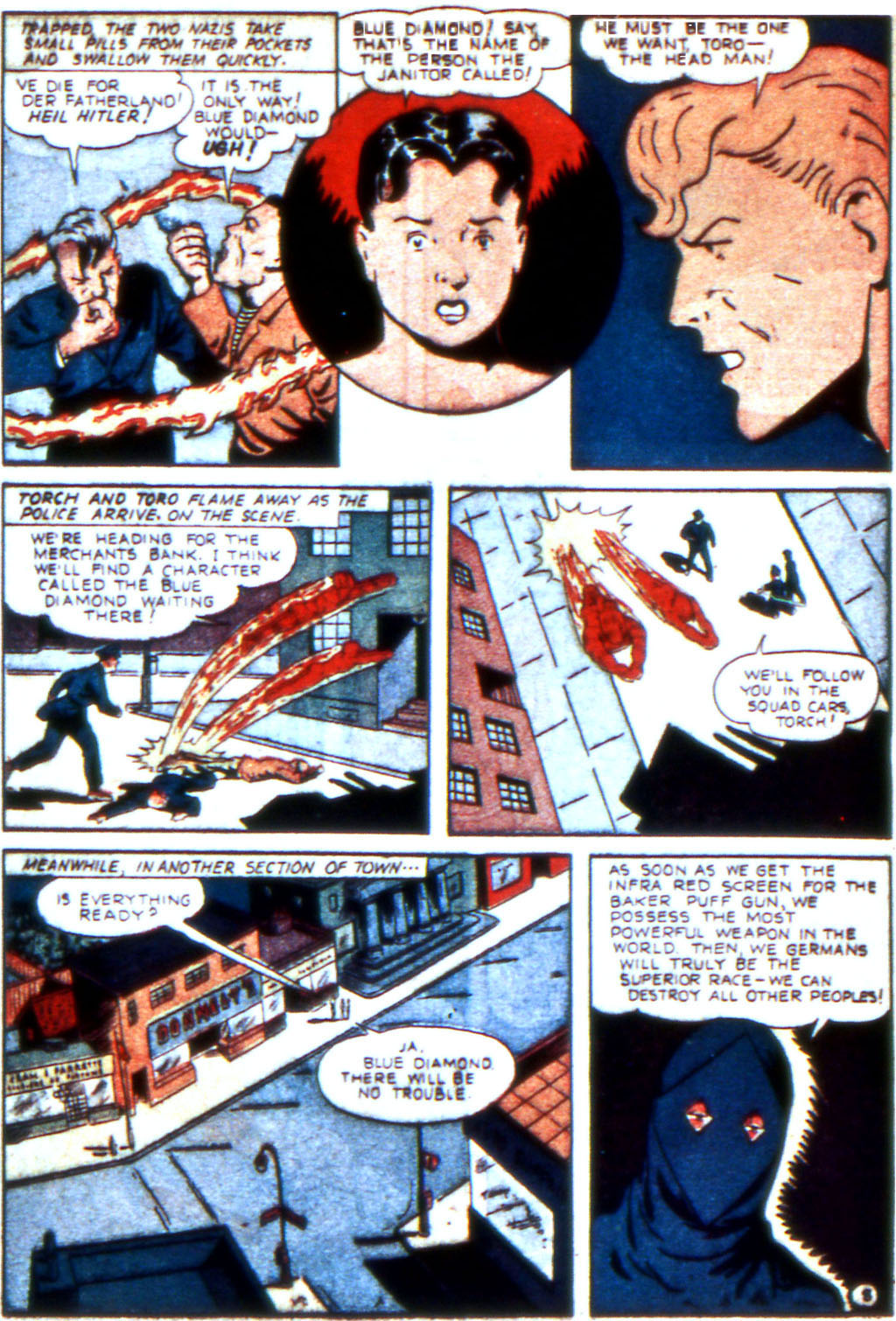 Read online The Human Torch (1940) comic -  Issue #11 - 31