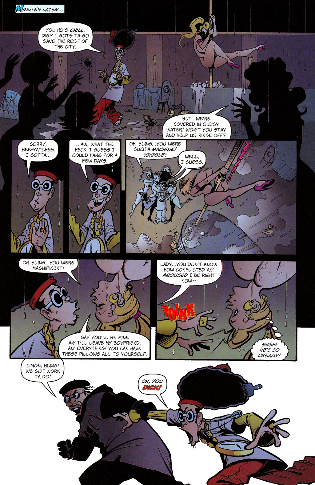 Read online Paul Jenkins' Sidekick comic -  Issue #4 - 15