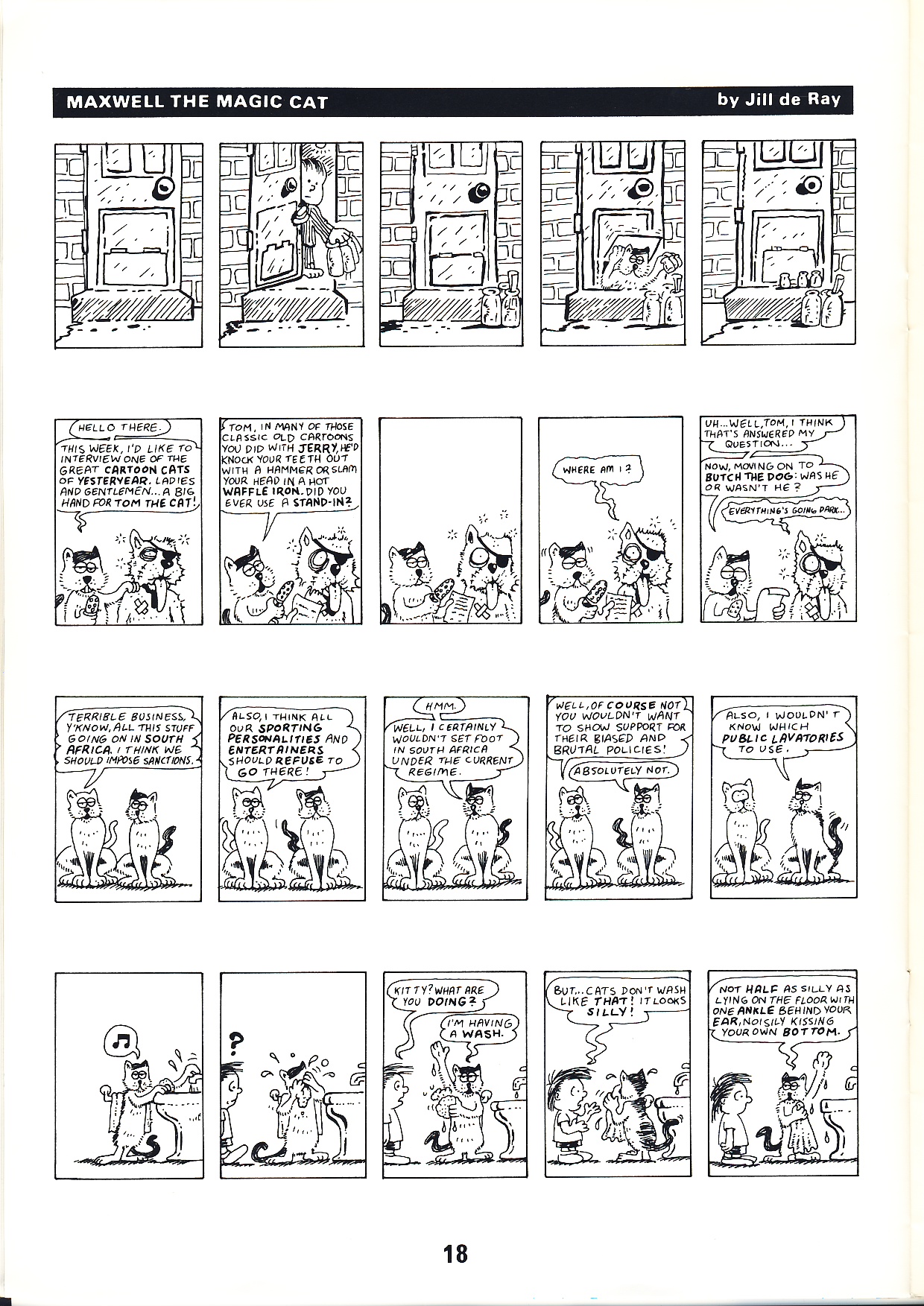 Read online Alan Moore's Maxwell the Magic Cat comic -  Issue #4 - 20