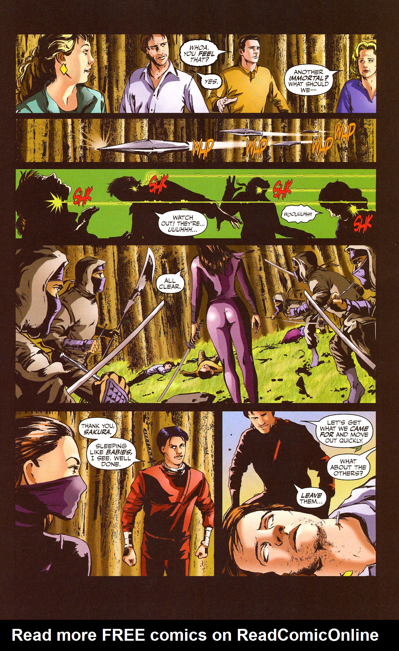 Read online Highlander comic -  Issue #7 - 10