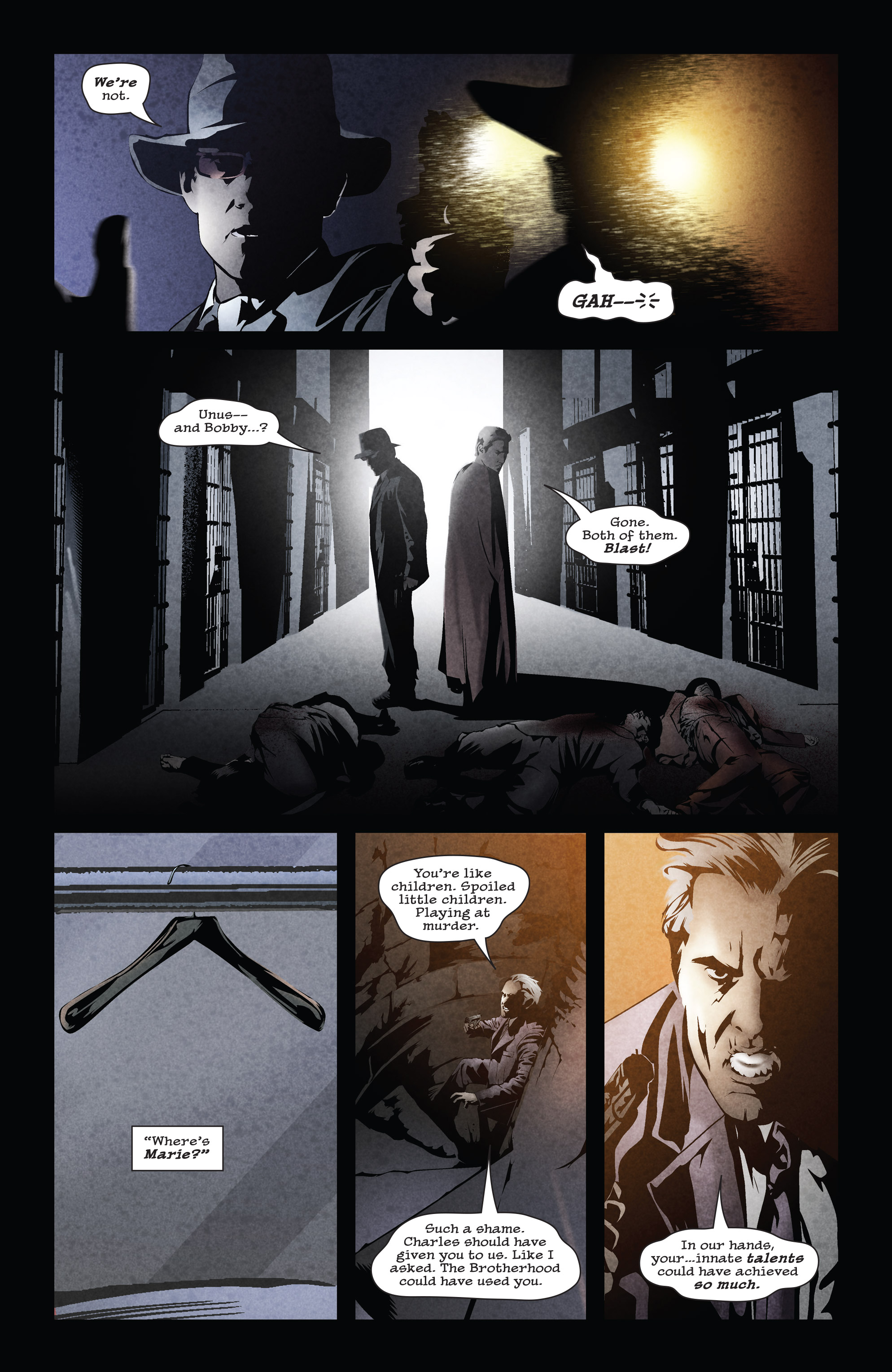 Read online X-Men Noir comic -  Issue #4 - 16