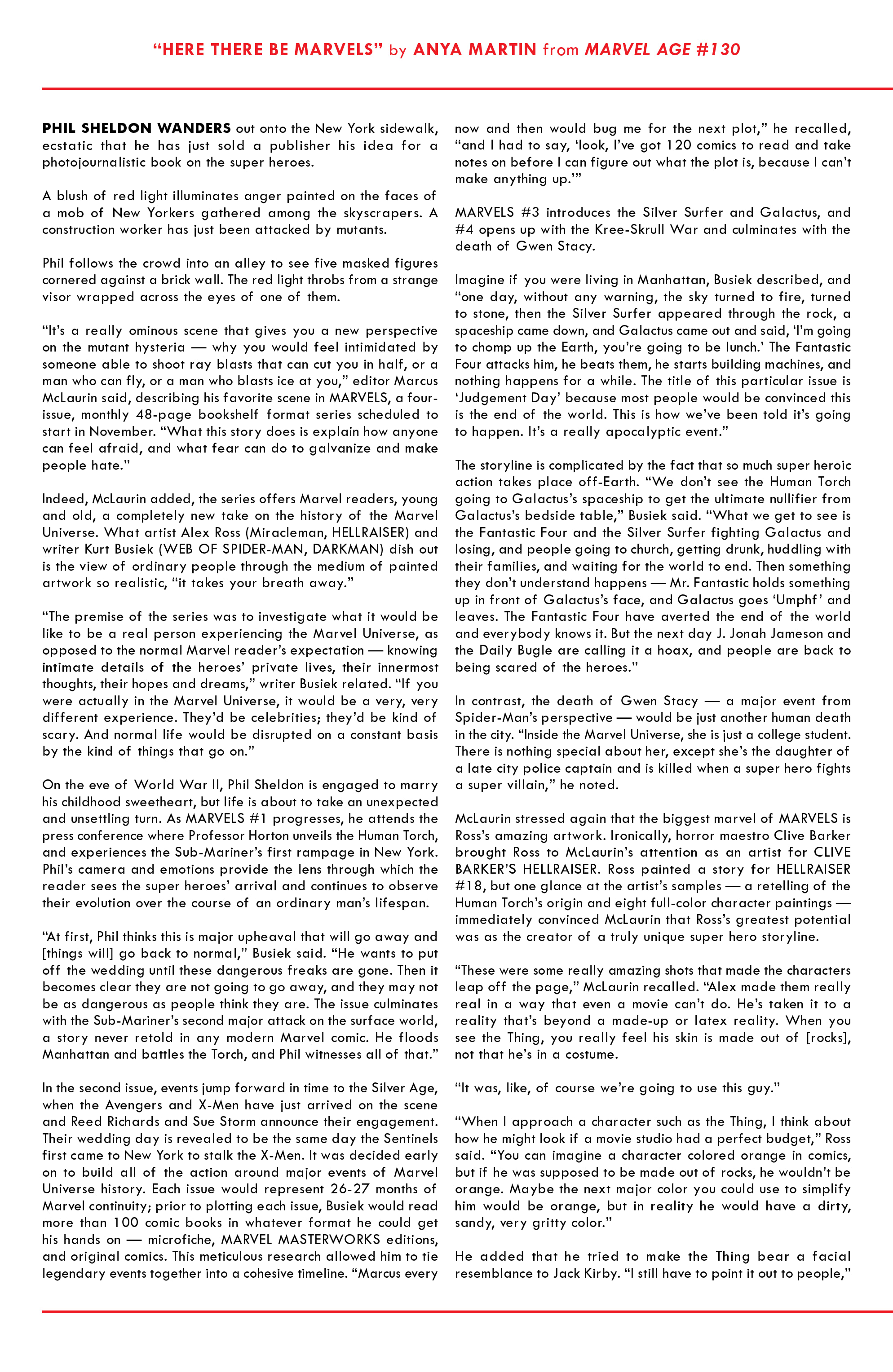 Read online Marvels 25th Anniversary comic -  Issue # TPB (Part 3) - 76