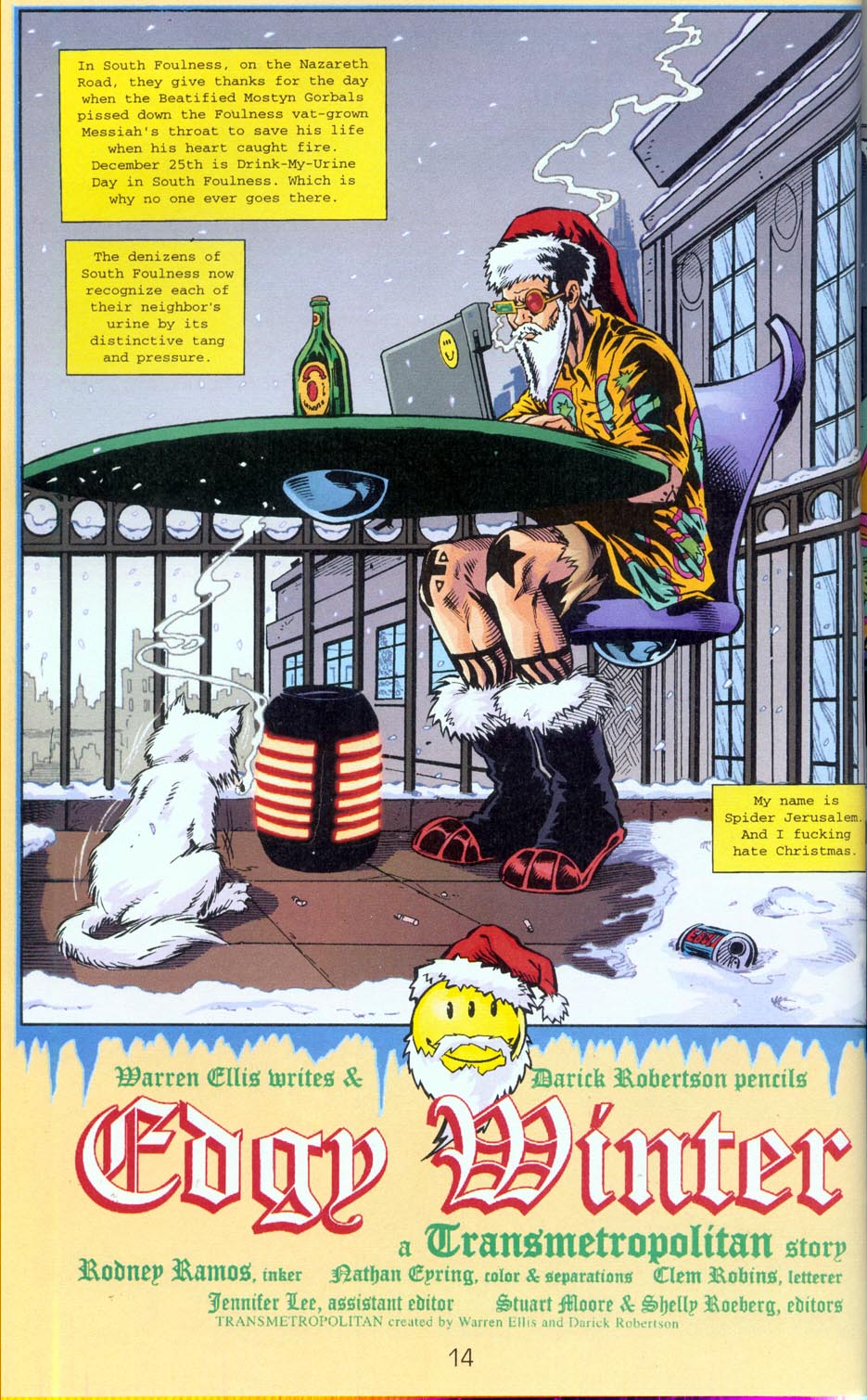 Read online Vertigo: Winter's Edge comic -  Issue #2 - 16