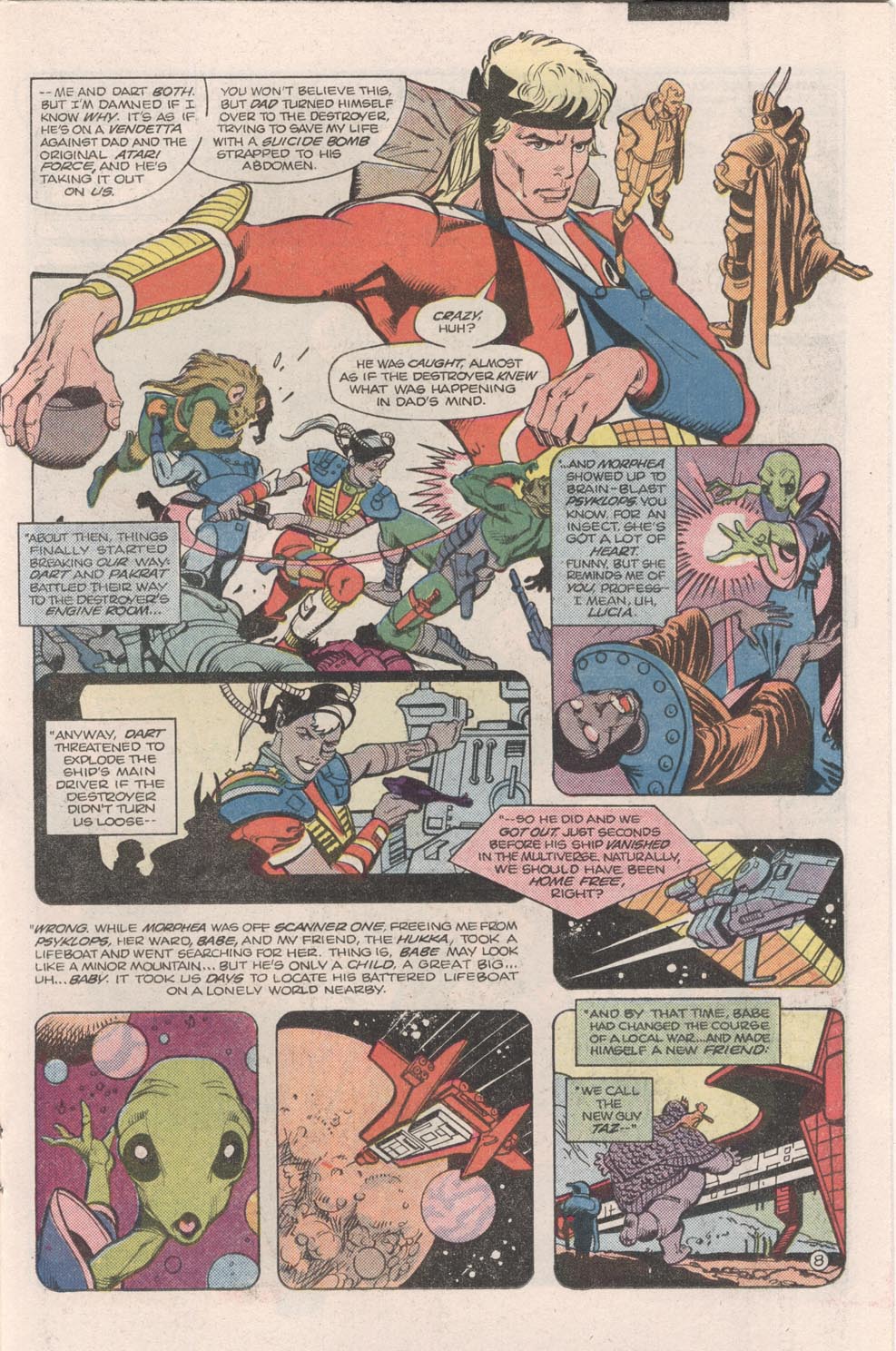 Read online Atari Force (1984) comic -  Issue #9 - 9