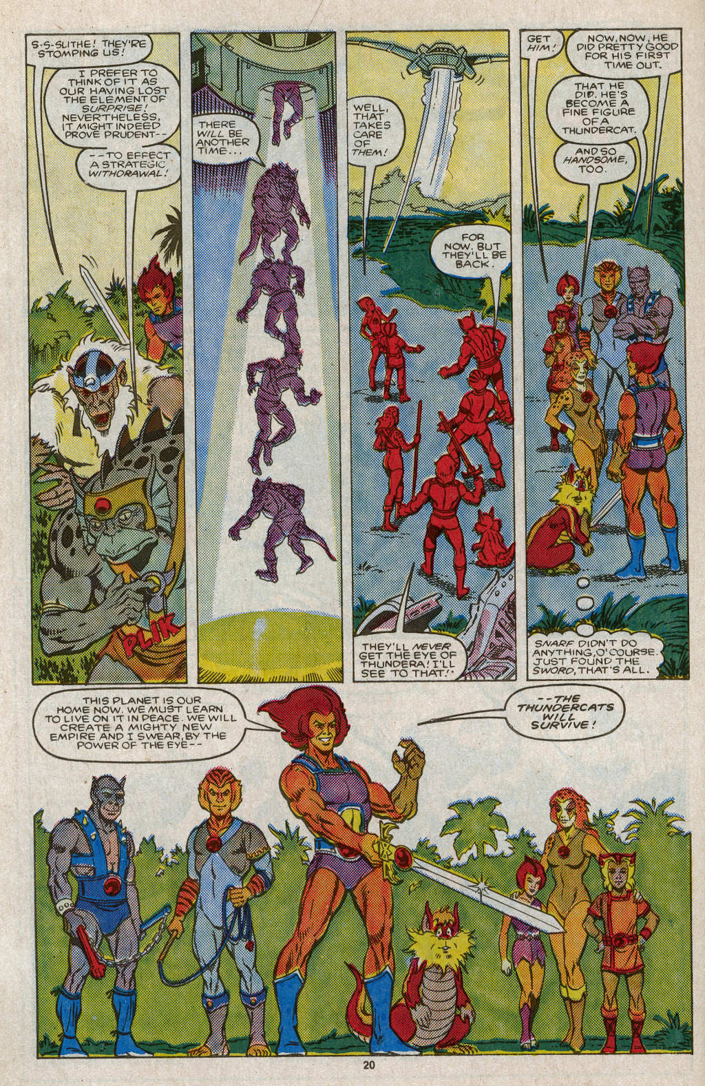 Read online ThunderCats (1985) comic -  Issue #1 - 30