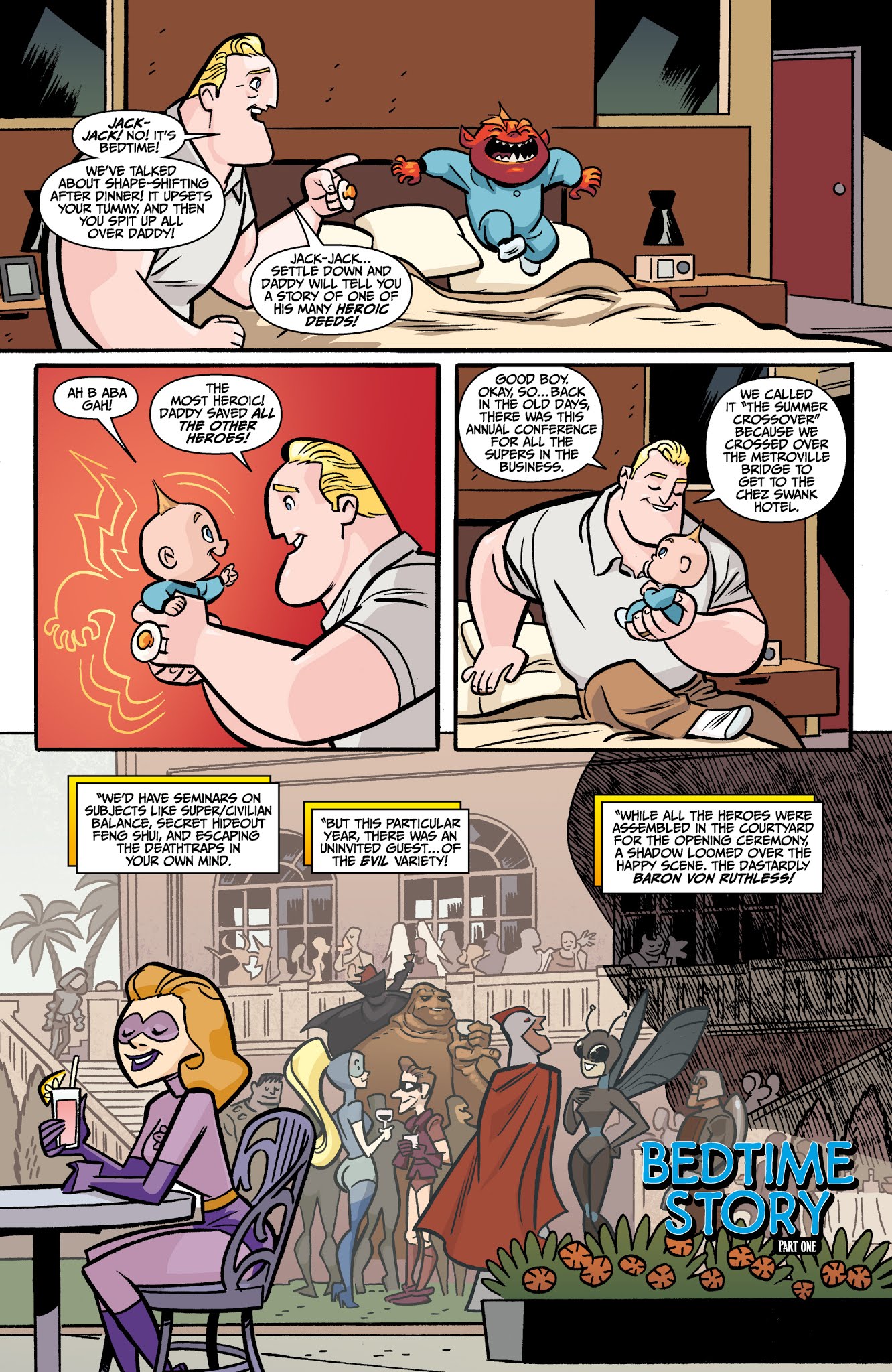 Read online Disney / Pixar The Incredibles 2: Crisis In Mid-Life! & Other Stories comic -  Issue #1 - 15