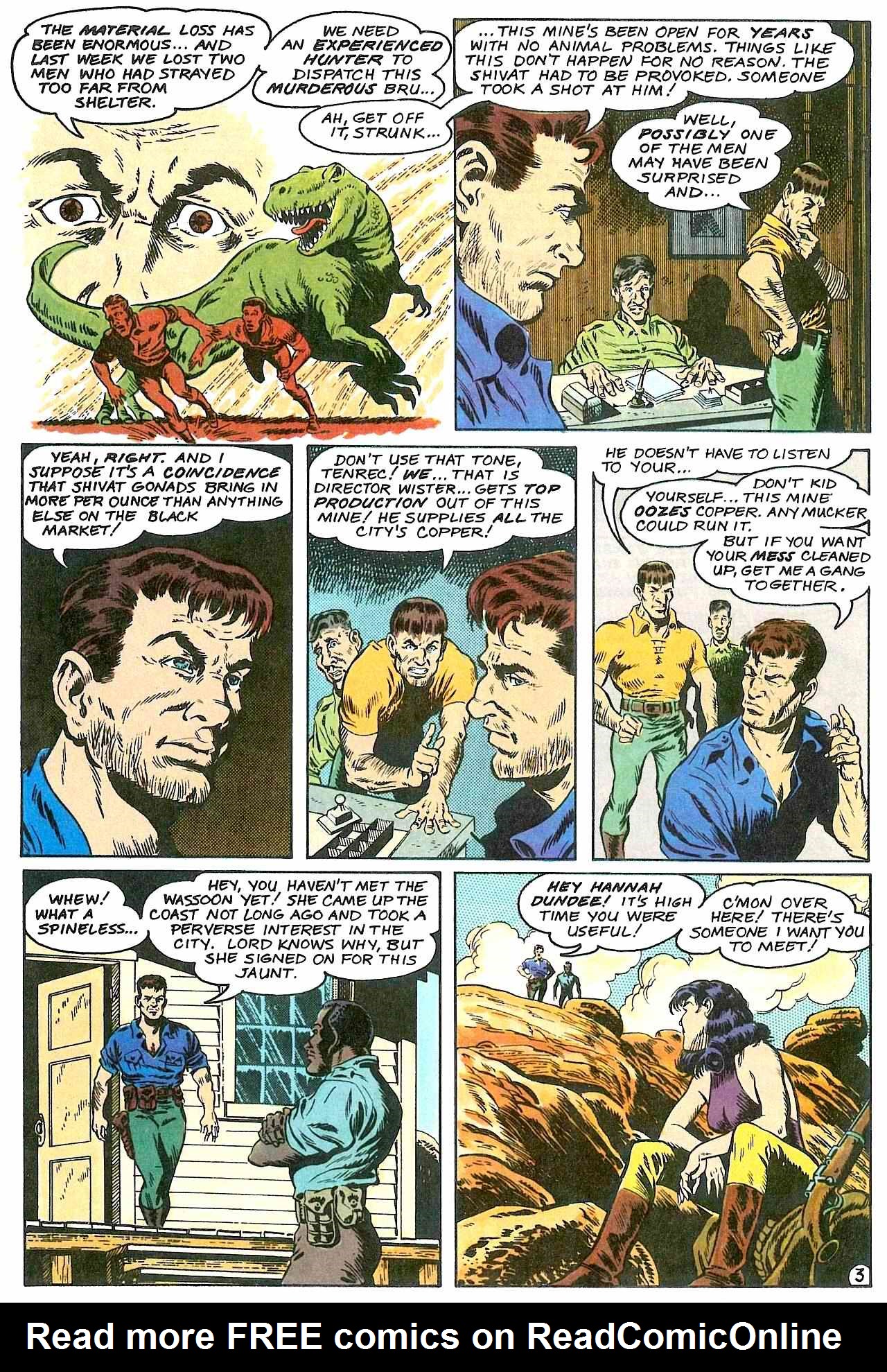 Read online Cadillacs & Dinosaurs comic -  Issue #2 - 5