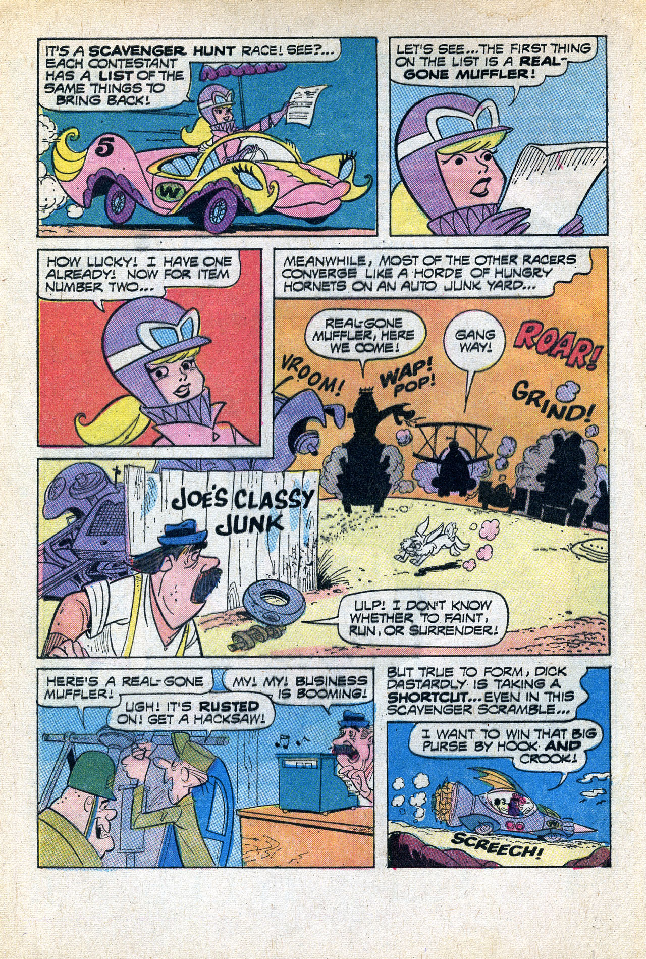 Read online Hanna-Barbera Wacky Races comic -  Issue #7 - 3