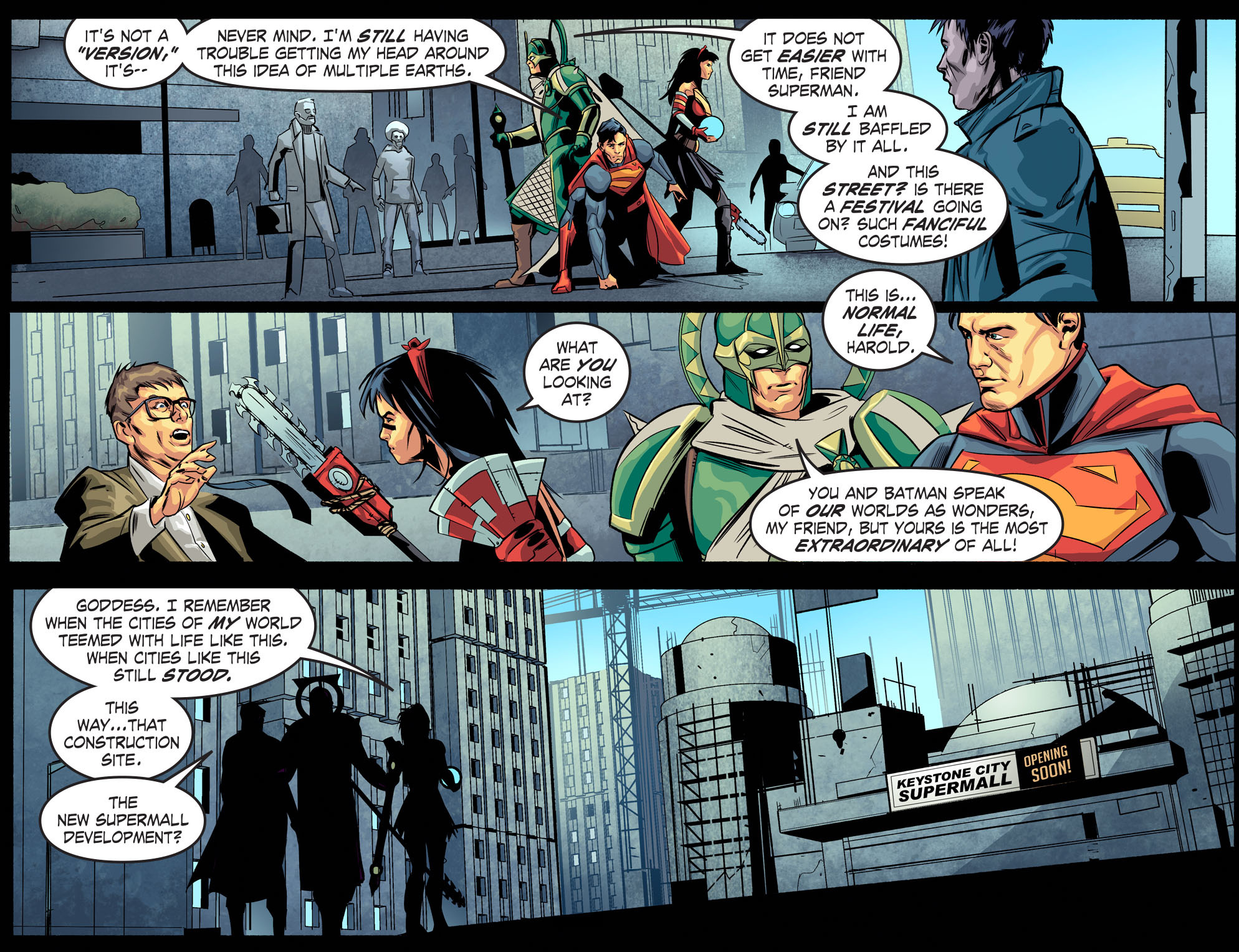 Read online Infinite Crisis: Fight for the Multiverse [I] comic -  Issue #30 - 10