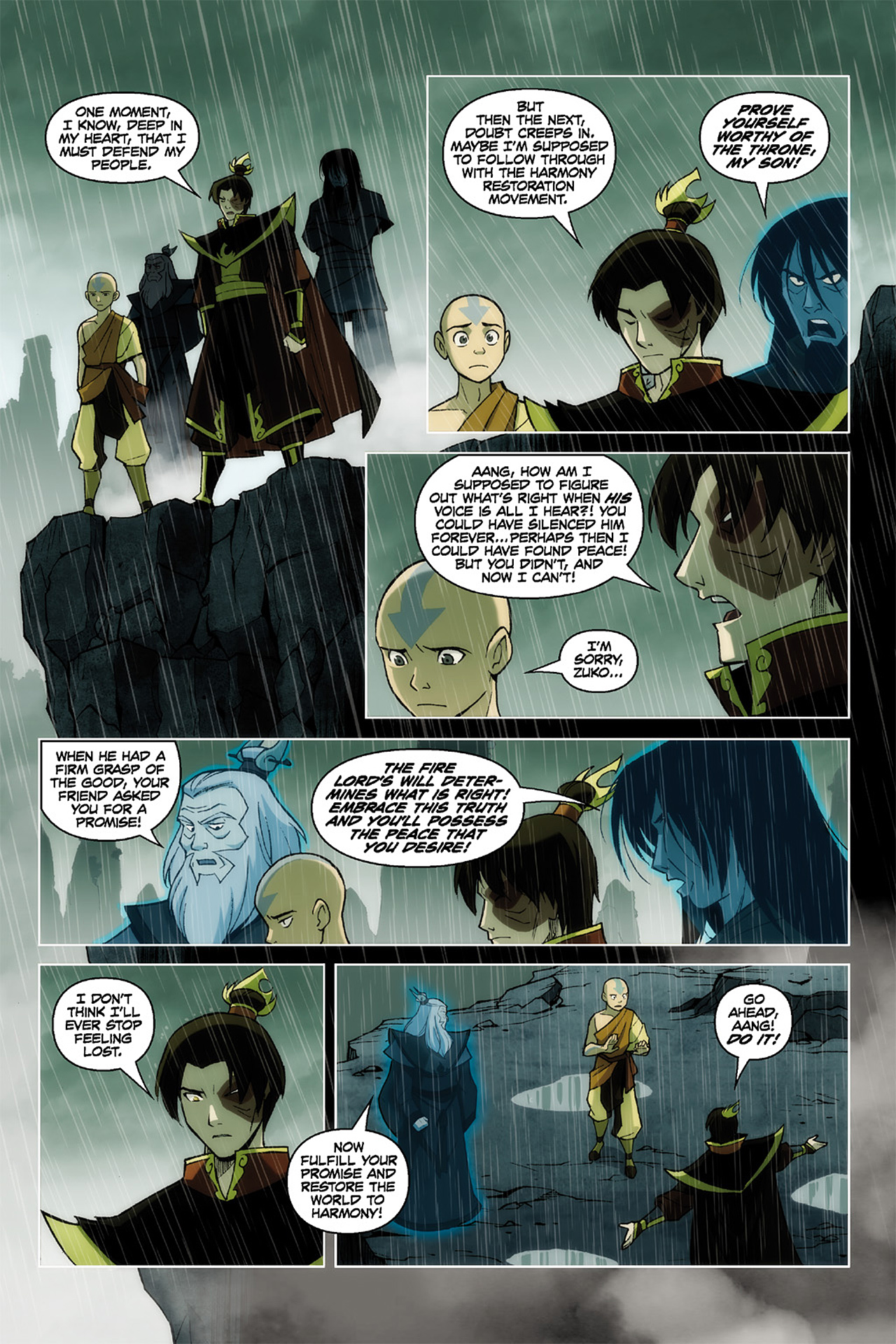 Read online Nickelodeon Avatar: The Last Airbender - The Promise comic -  Issue # Part 3 - 7