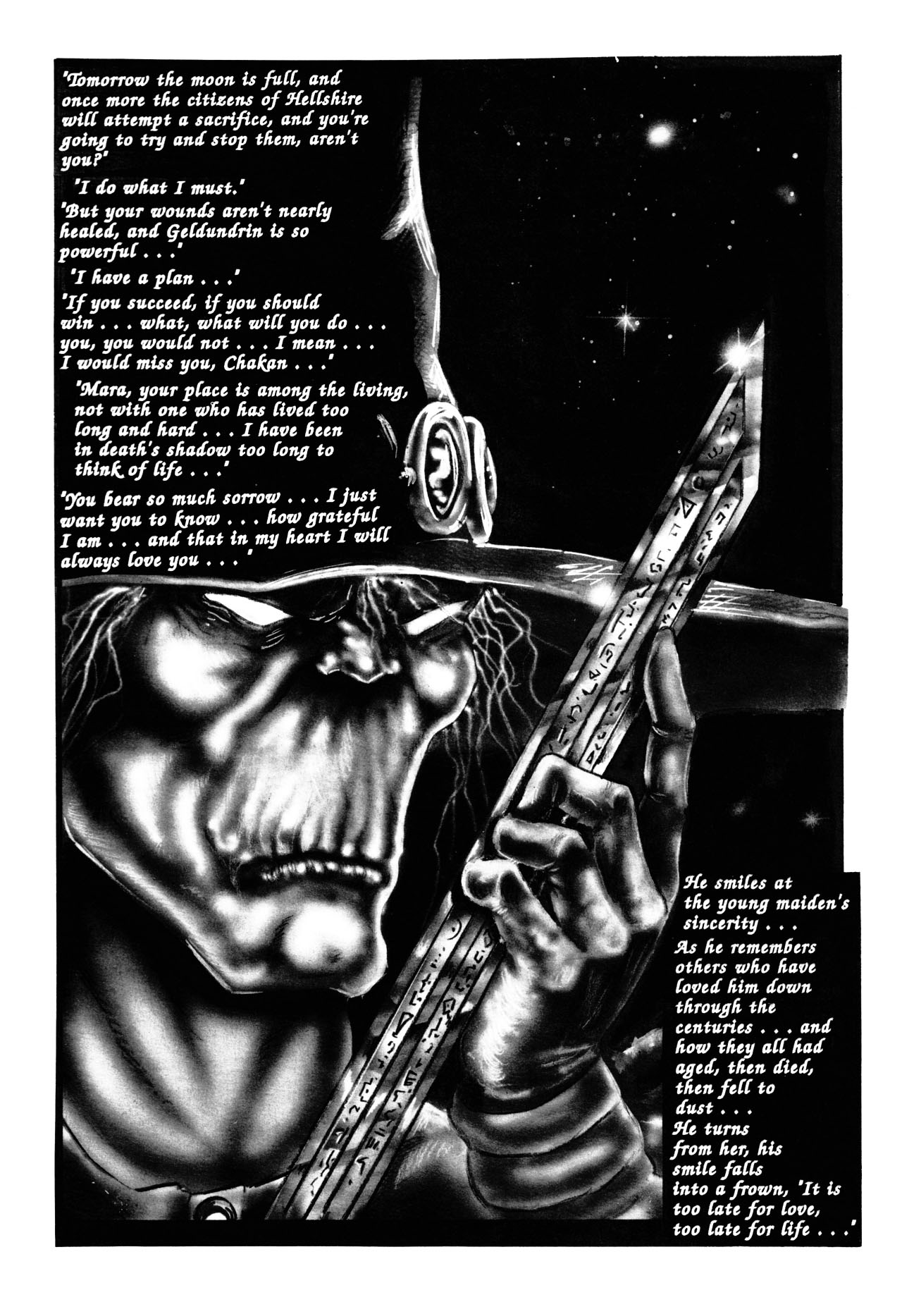 Read online Chakan the Forever Man comic -  Issue # Full - 35