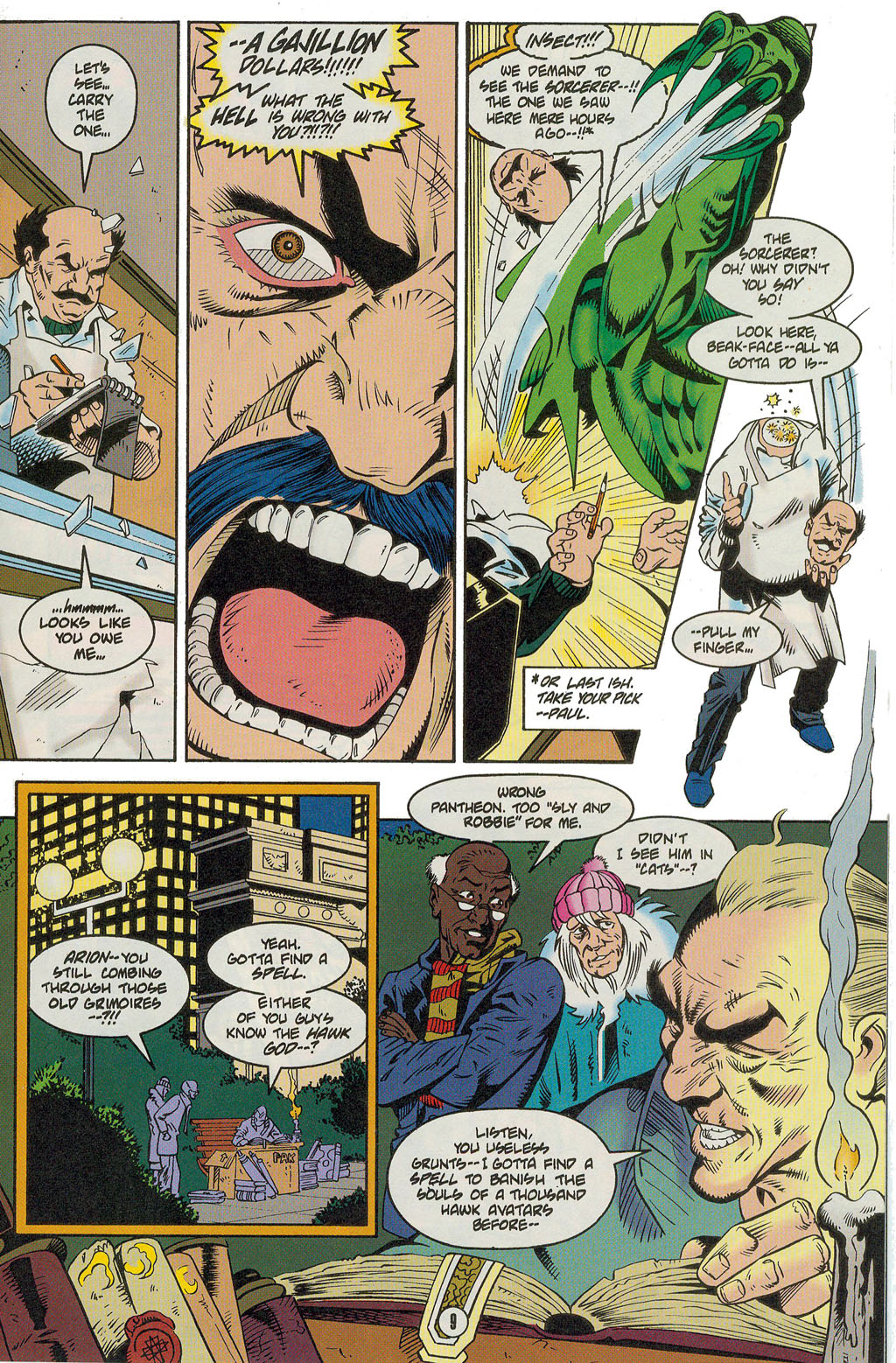Hawkman (1993) Issue #33 #36 - English 10