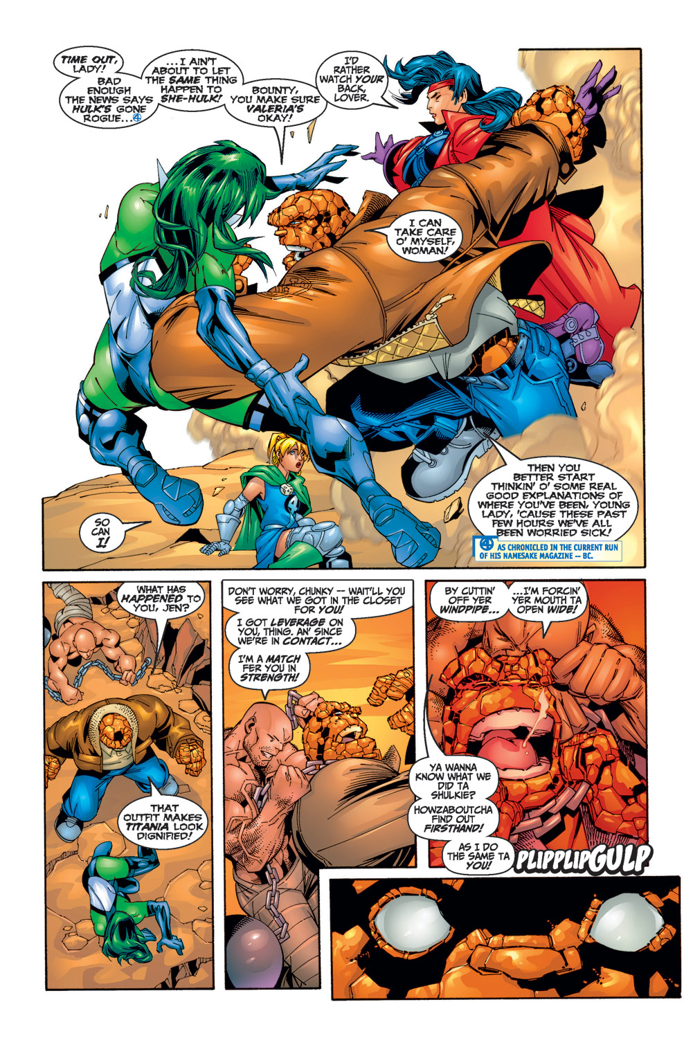 Read online Fantastic Four (1998) comic -  Issue #22 - 17