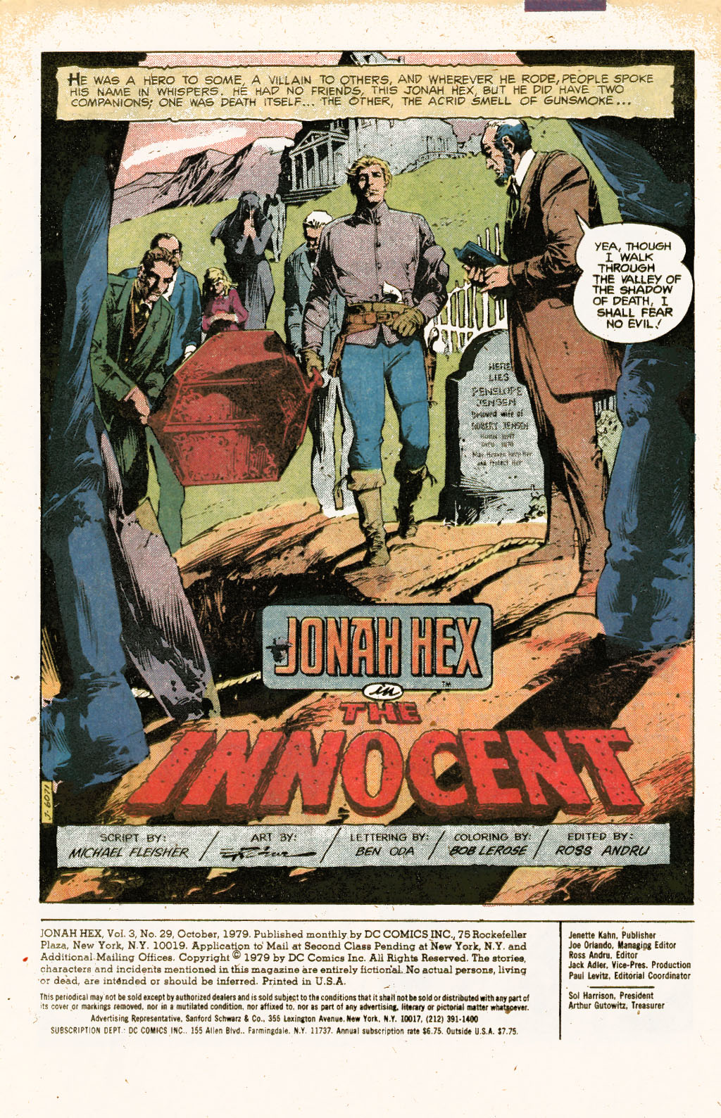 Read online Jonah Hex (1977) comic -  Issue #29 - 3