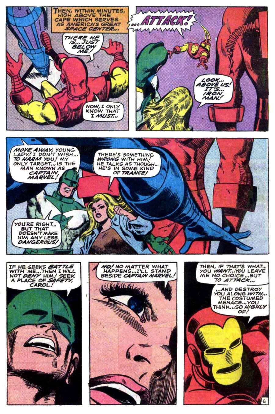 Captain Marvel (1968) Issue #14 #14 - English 7
