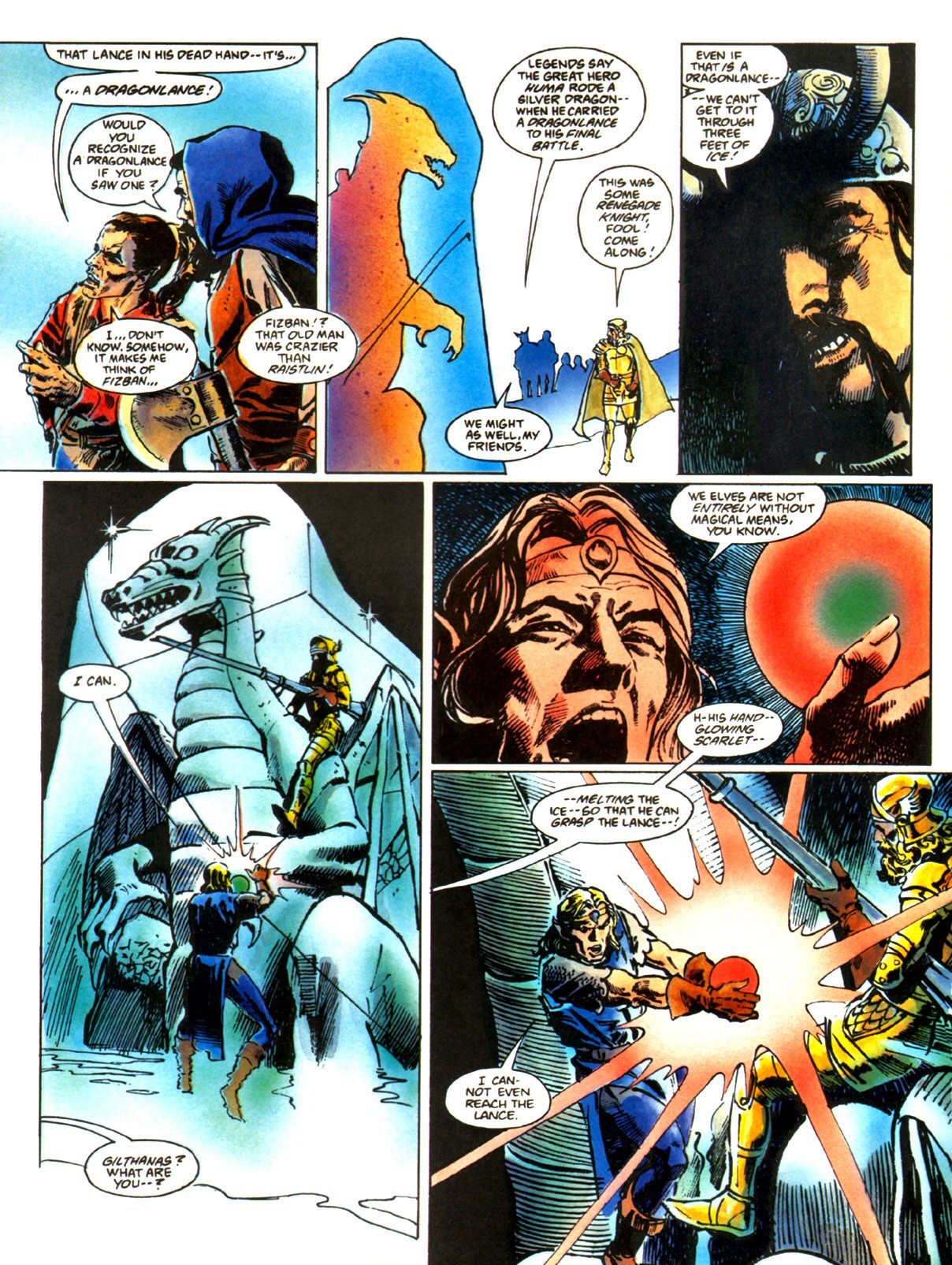 Read online Dragonlance Saga comic -  Issue #4 - 10