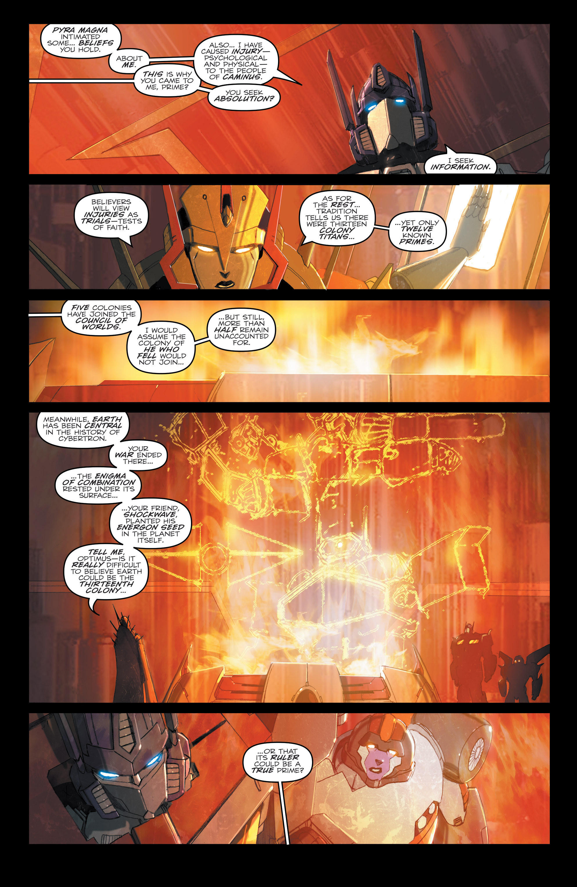 Read online The Transformers (2014) comic -  Issue #52 - 17