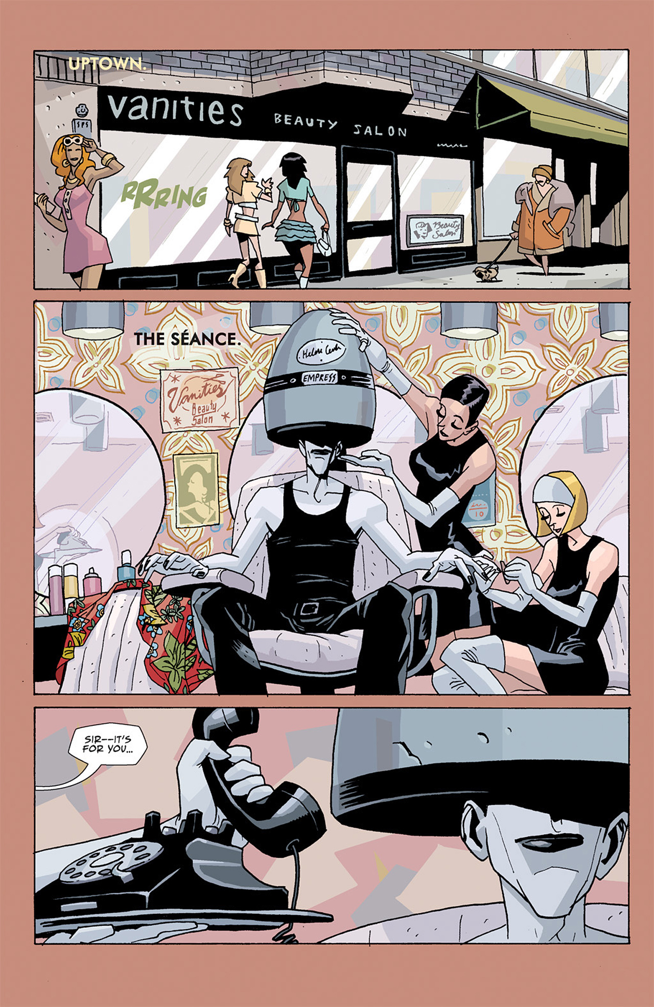 Read online The Umbrella Academy Dallas comic Issue 1