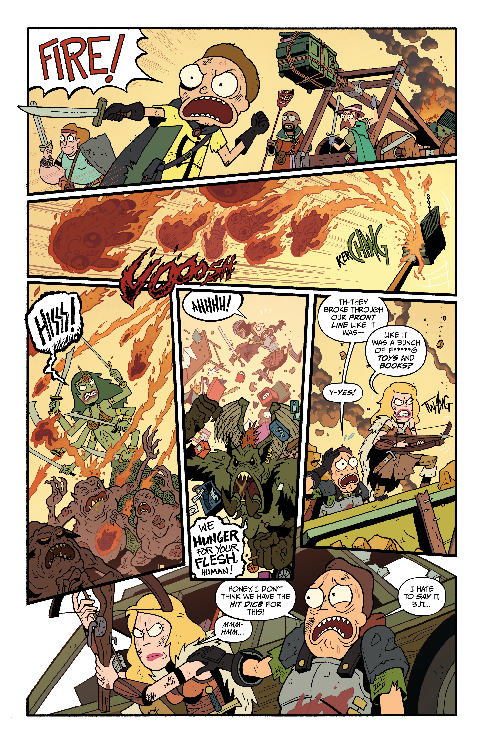 Read online Rick and Morty vs. Dungeons & Dragons II: Painscape comic -  Issue #4 - 5