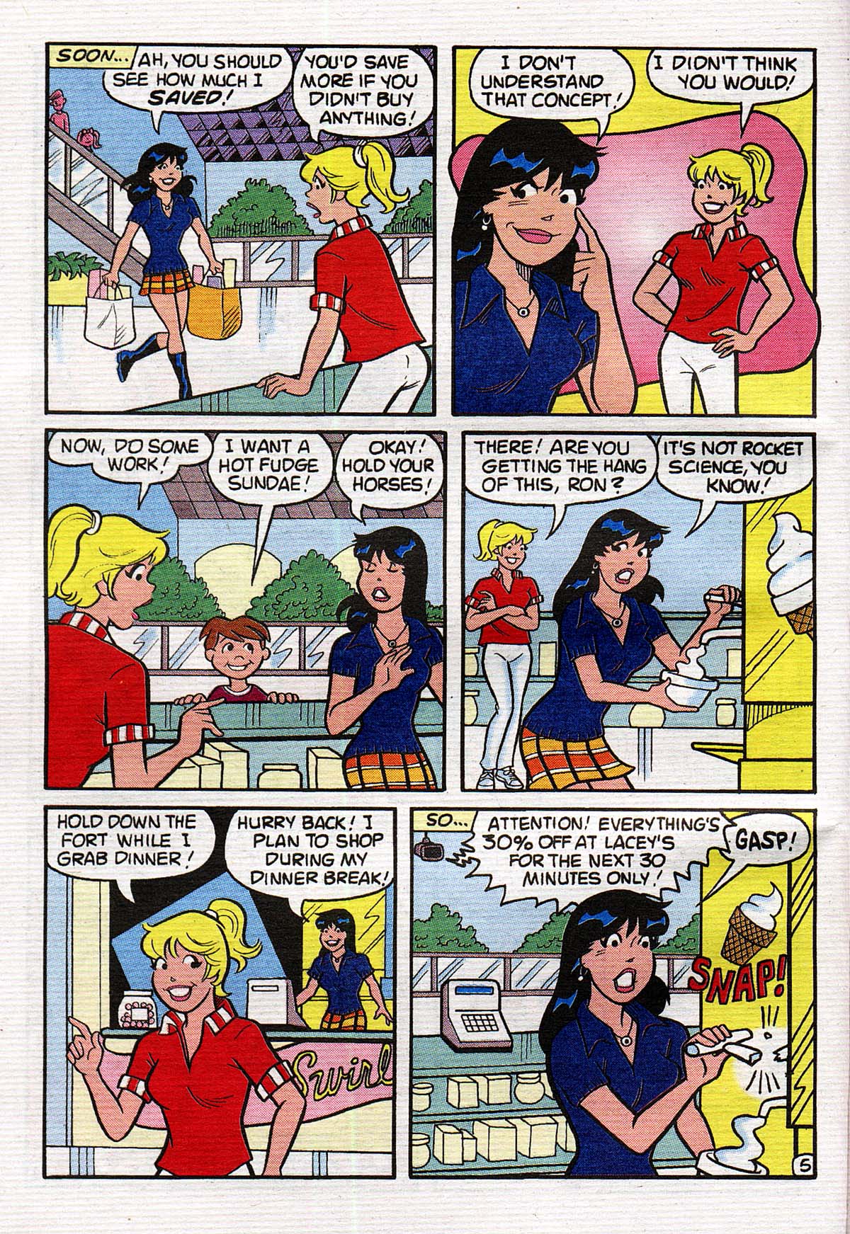 Read online Betty and Veronica Digest Magazine comic -  Issue #151 - 39