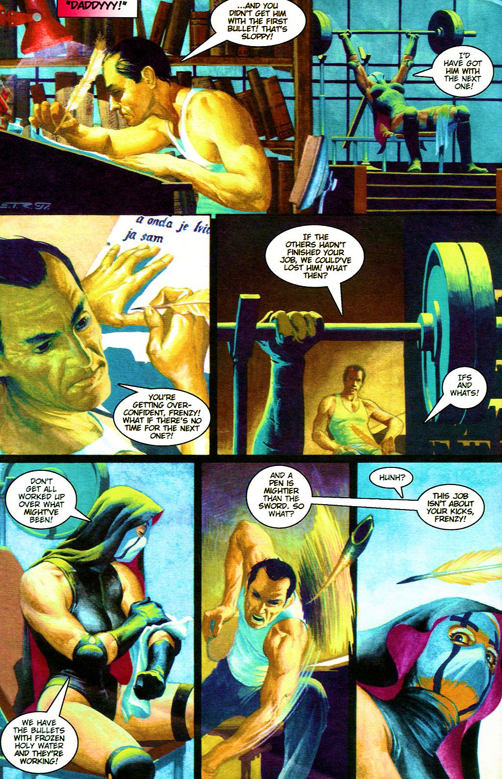 Read online Warrior Nun: Frenzy comic -  Issue #1 - 15