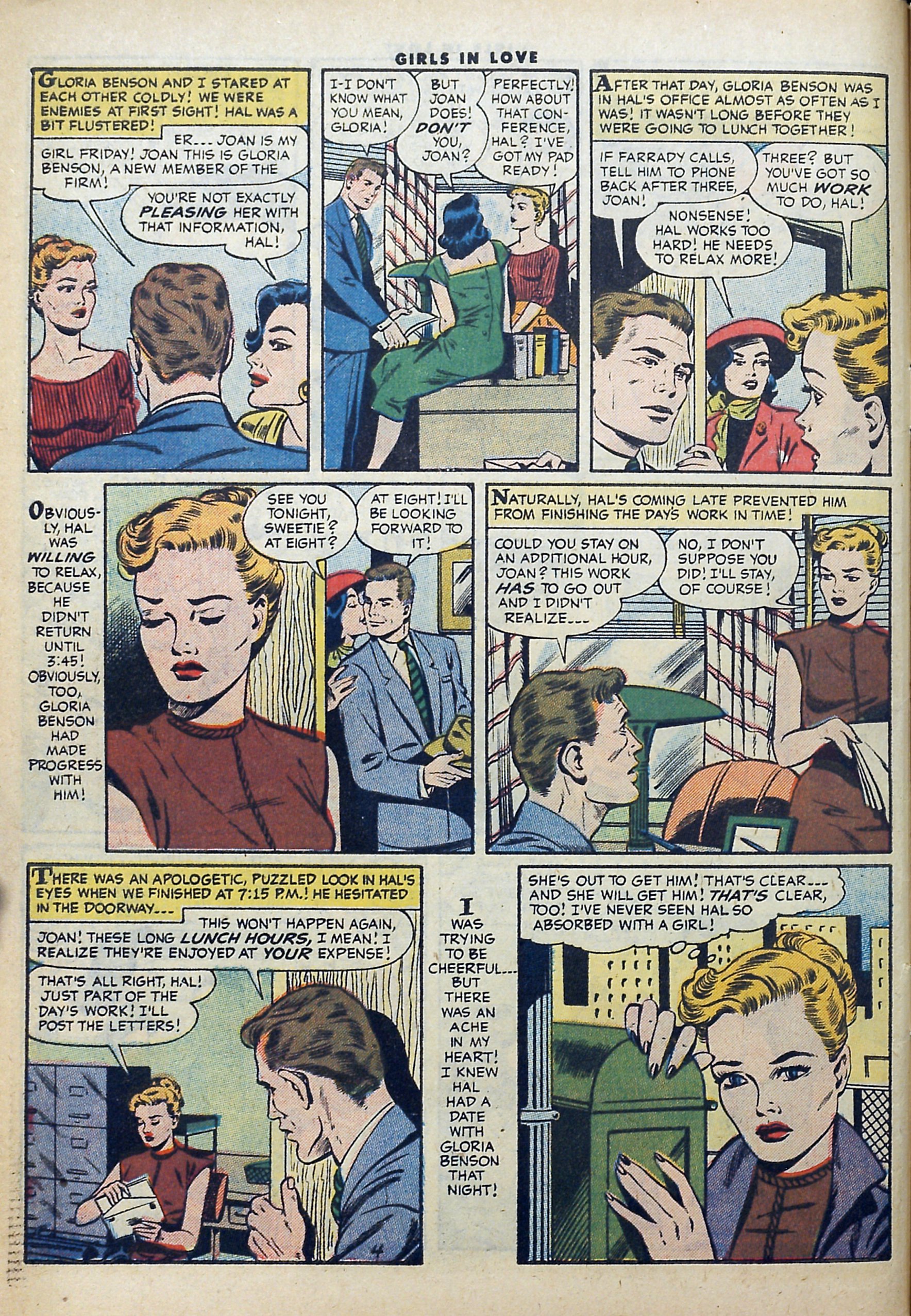 Read online Girls in Love (1955) comic -  Issue #57 - 6