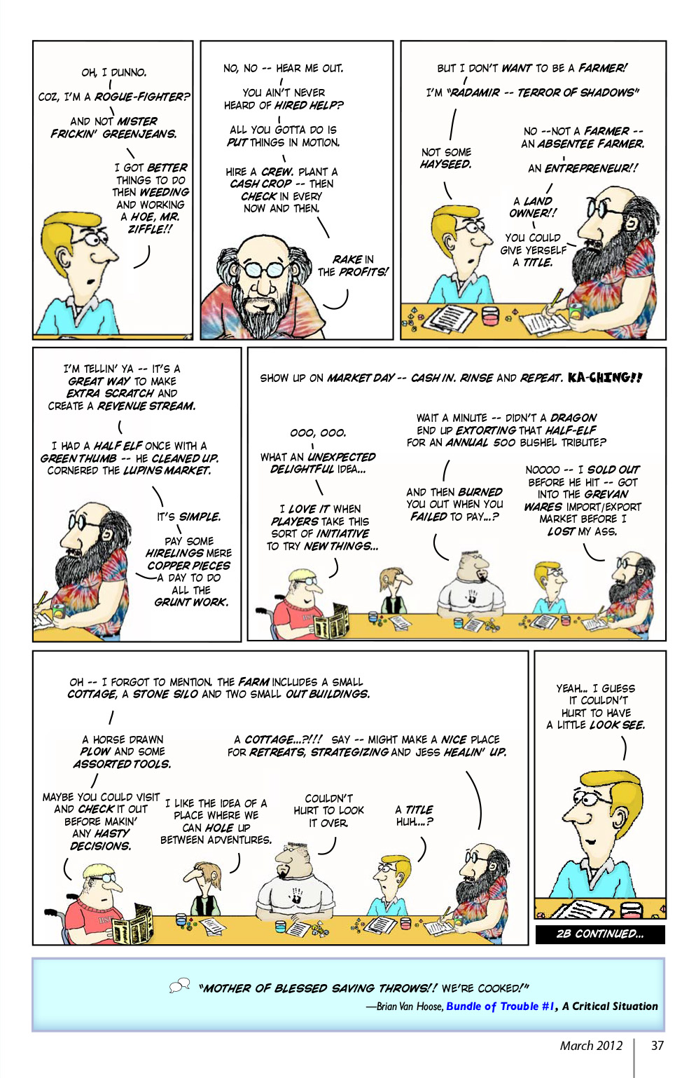 Read online Knights of the Dinner Table comic -  Issue #185 - 39