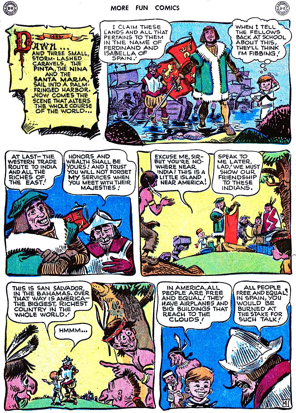 Read online More Fun Comics comic -  Issue #123 - 46