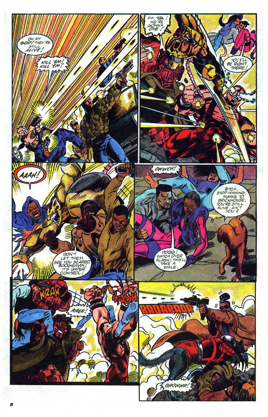 Read online Blood Syndicate comic -  Issue #6 - 7