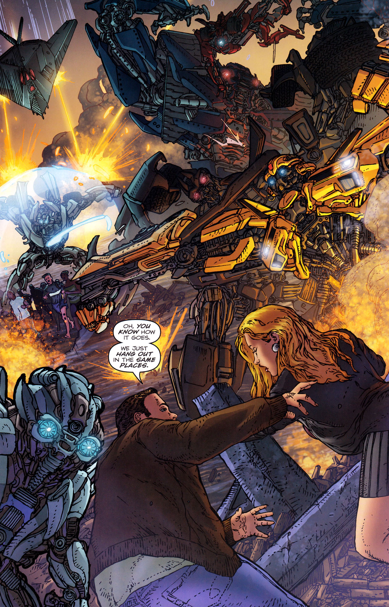 Read online Transformers: Dark of the Moon Rising Storm comic -  Issue #3 - 12