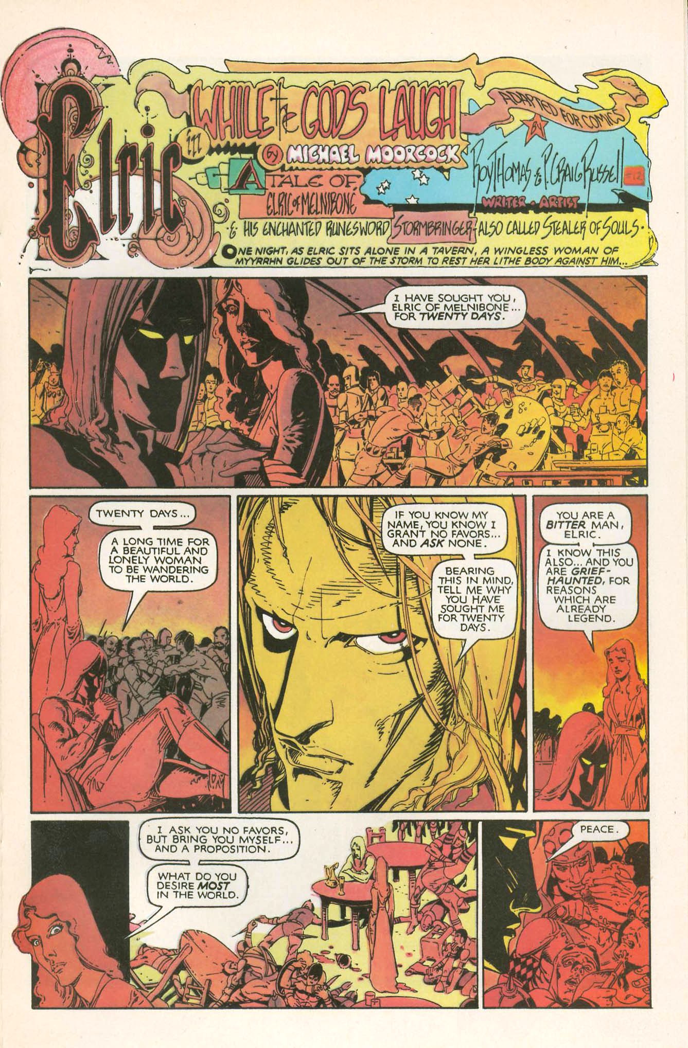 Read online Elric: Weird of the White Wolf comic -  Issue #2 - 14