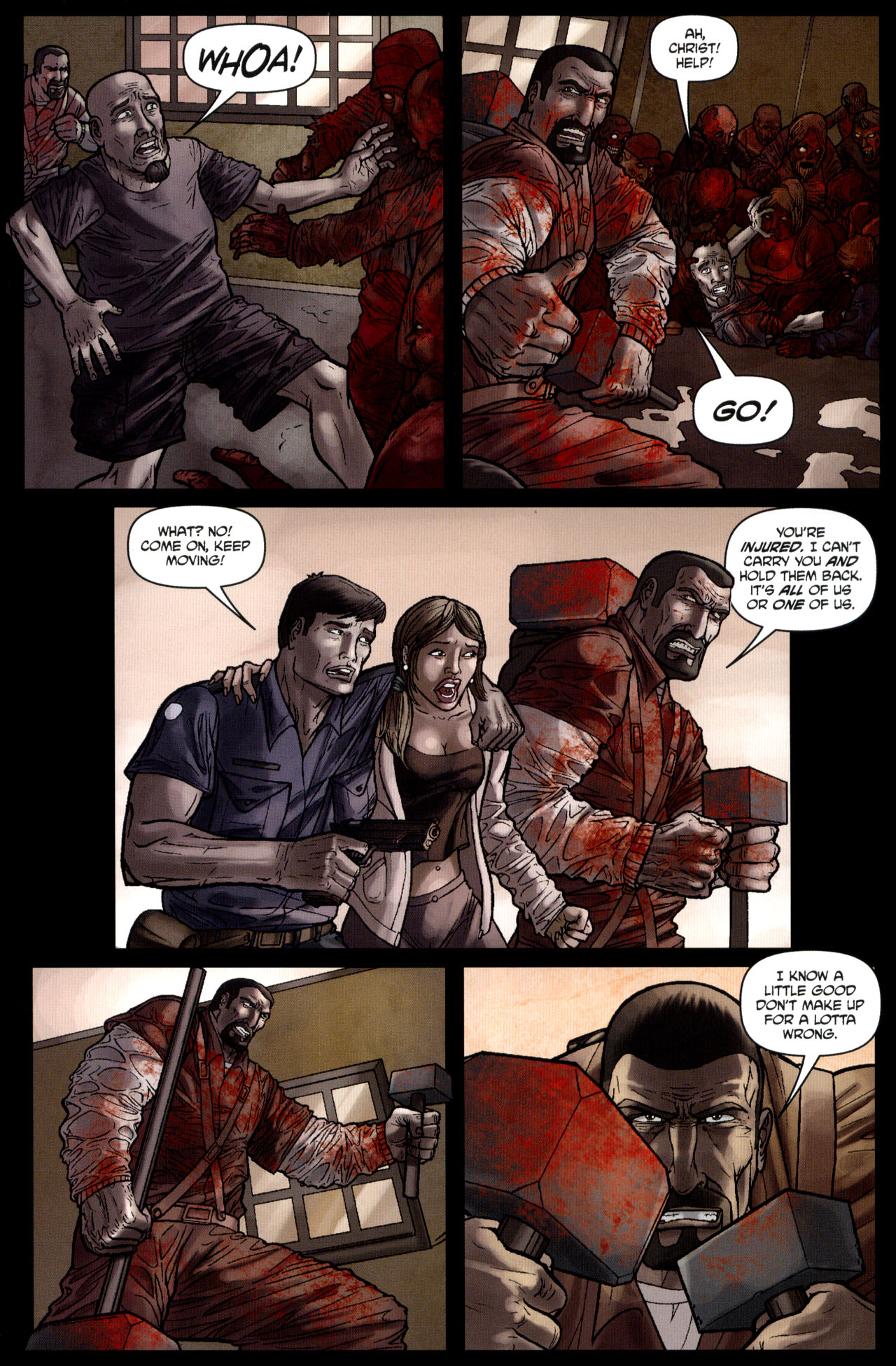 Read online Zombies! Feast comic -  Issue #5 - 20