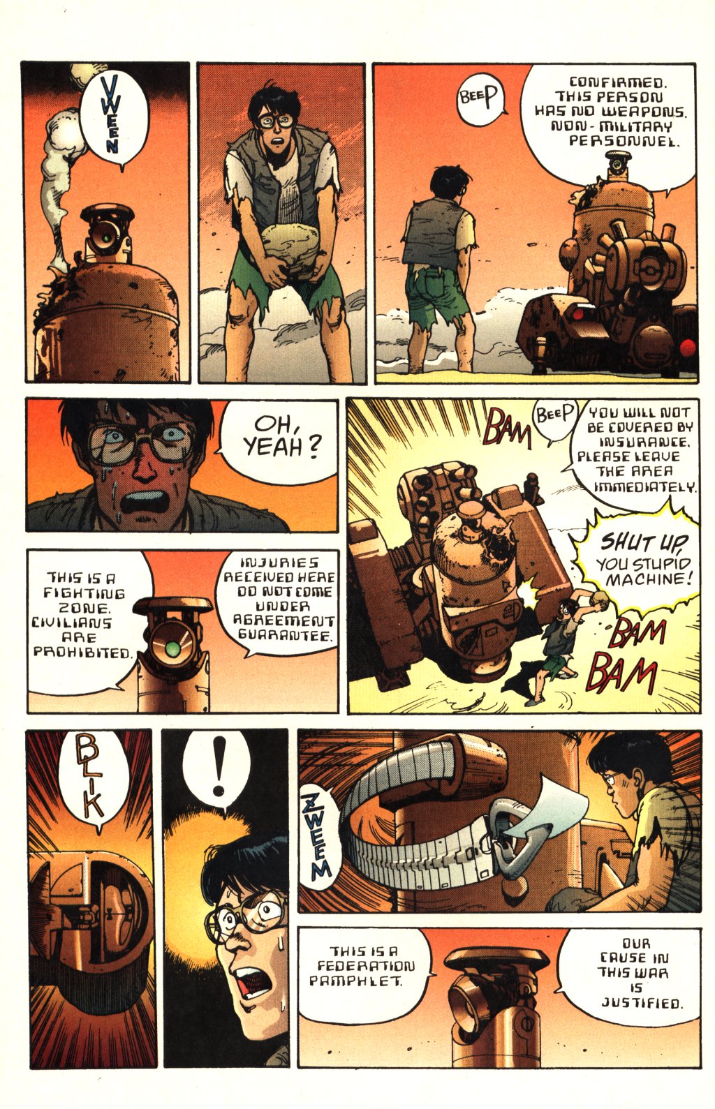 Read online Farewell to Weapons comic -  Issue # Full - 26