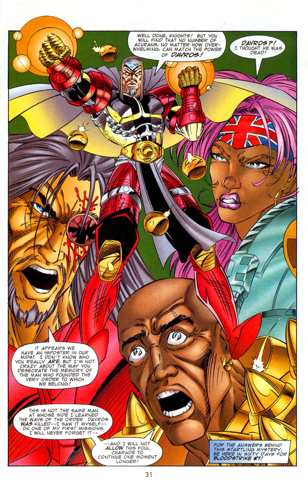 Read online Bloodstrike (1993) comic -  Issue #5 - 32